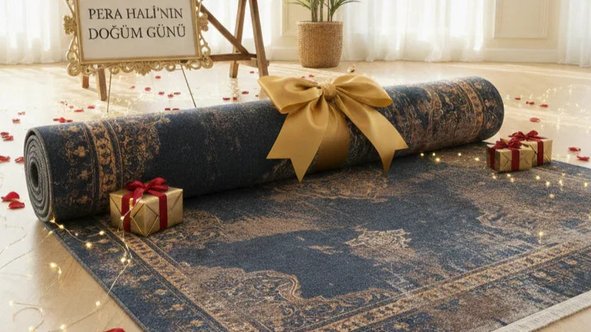 Pera Halı'nın Doğum Günü - Özel Gün ve İndirim Fırsatları