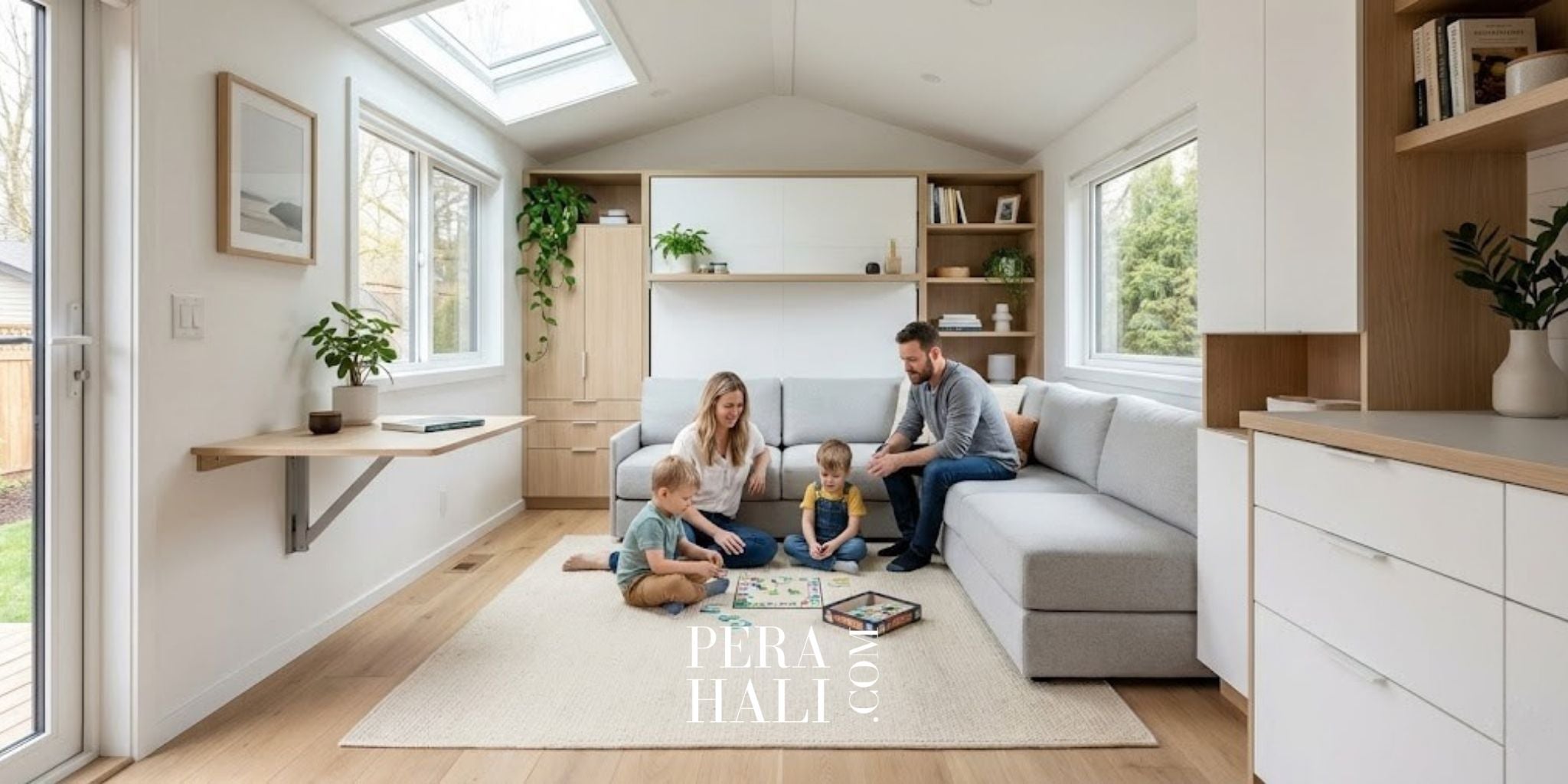 Küçük Evler İçin Ferahlık Sağlayan 15 Yaratıcı Yer Kazanma Çözüm