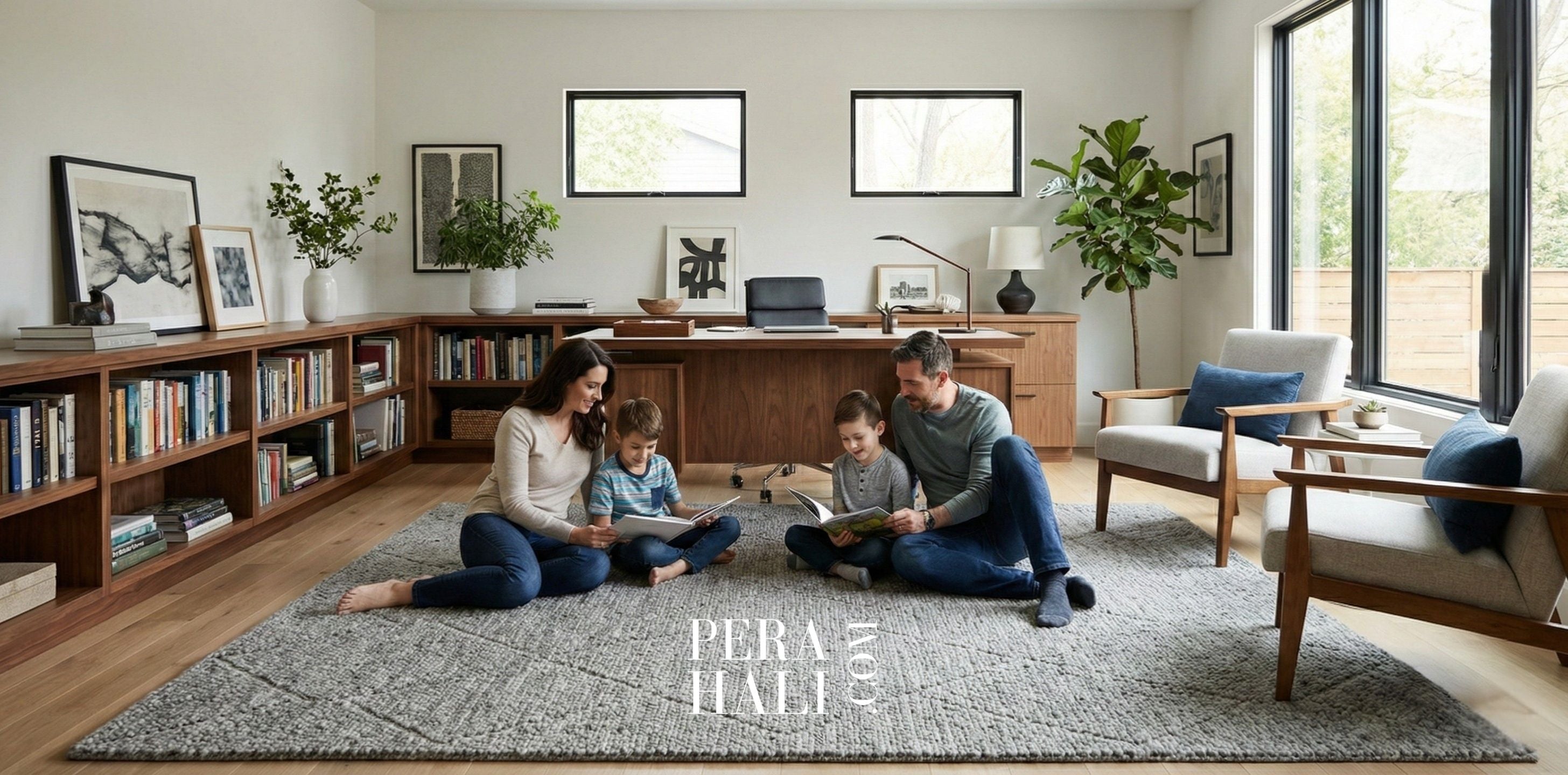 Çalışma Köşesi Halısı Seçerken Dikkat Edilmesi Gereken 5 Altın Kural