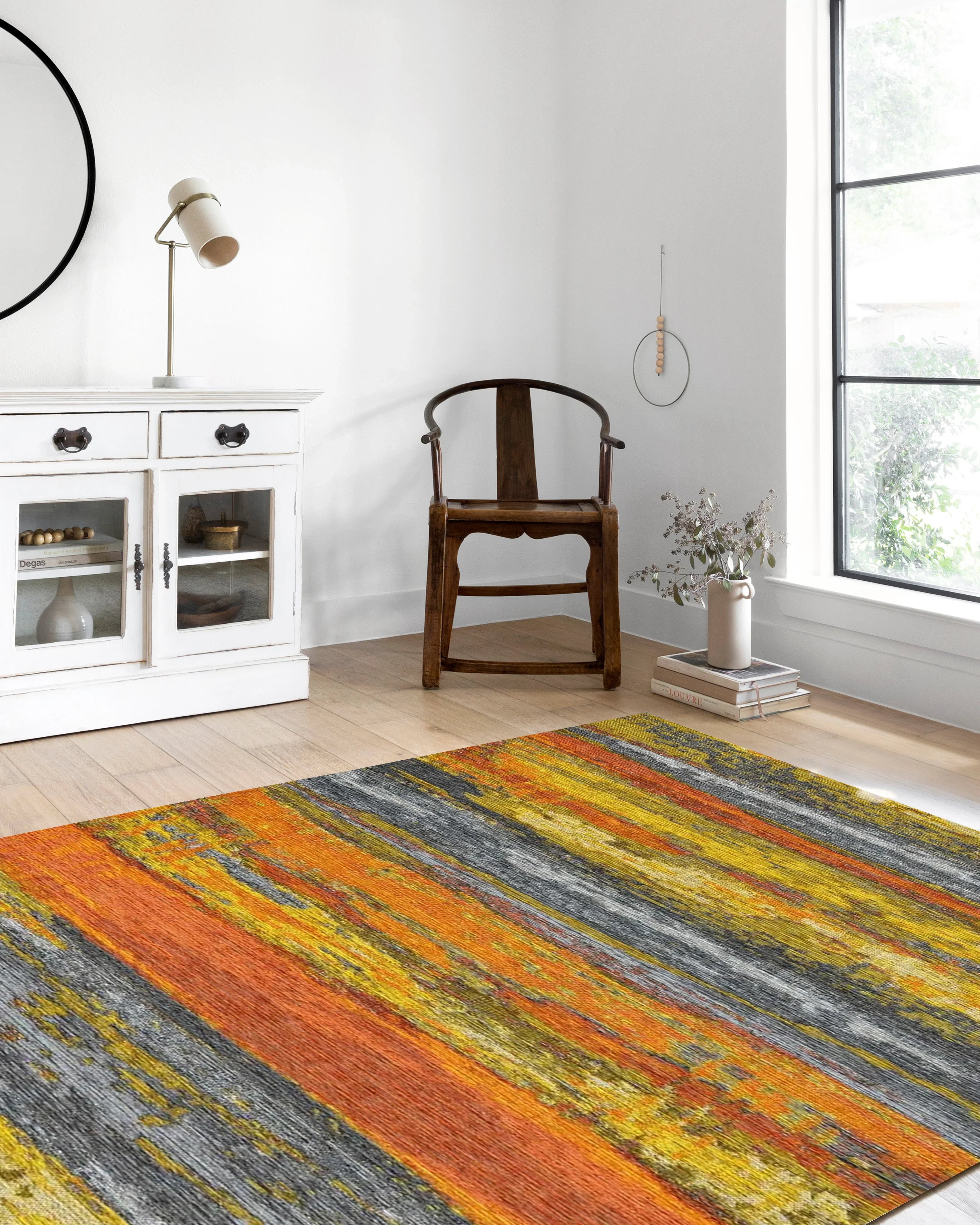 Çok Renkli Modern Halı