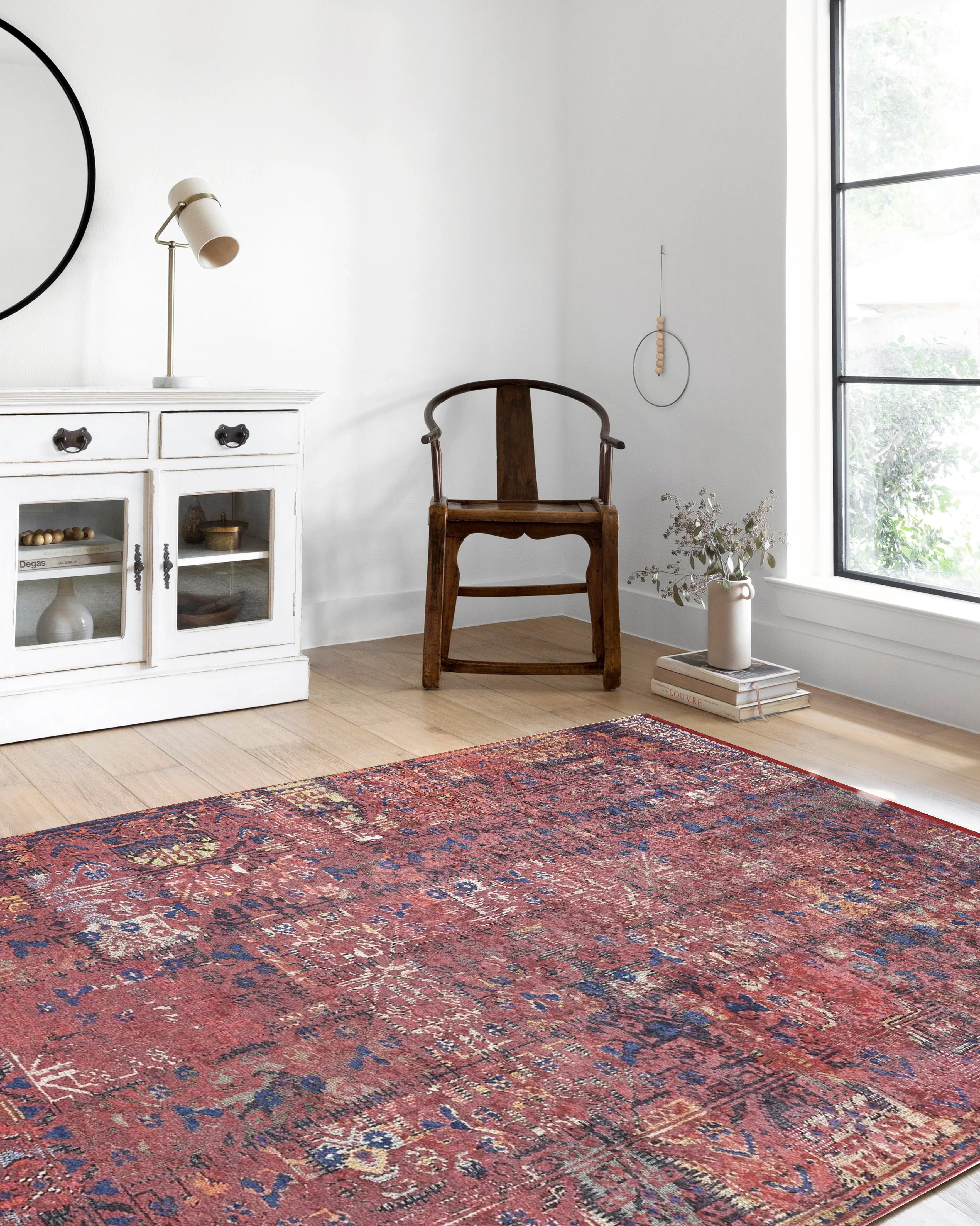 Vintage Kırmızı Anadolu Dekoratif Halı