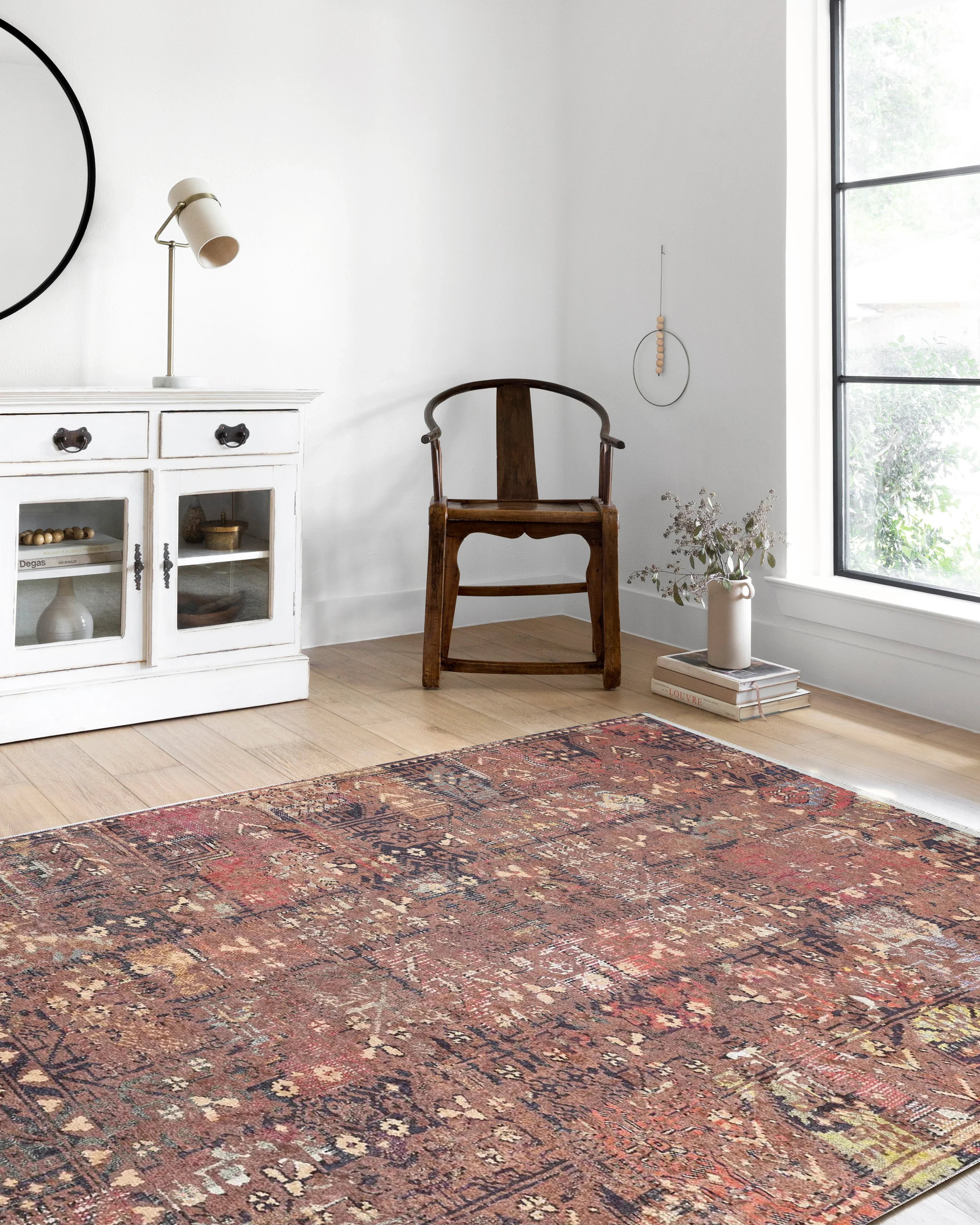 Tuğla Rengi Uşak Halı