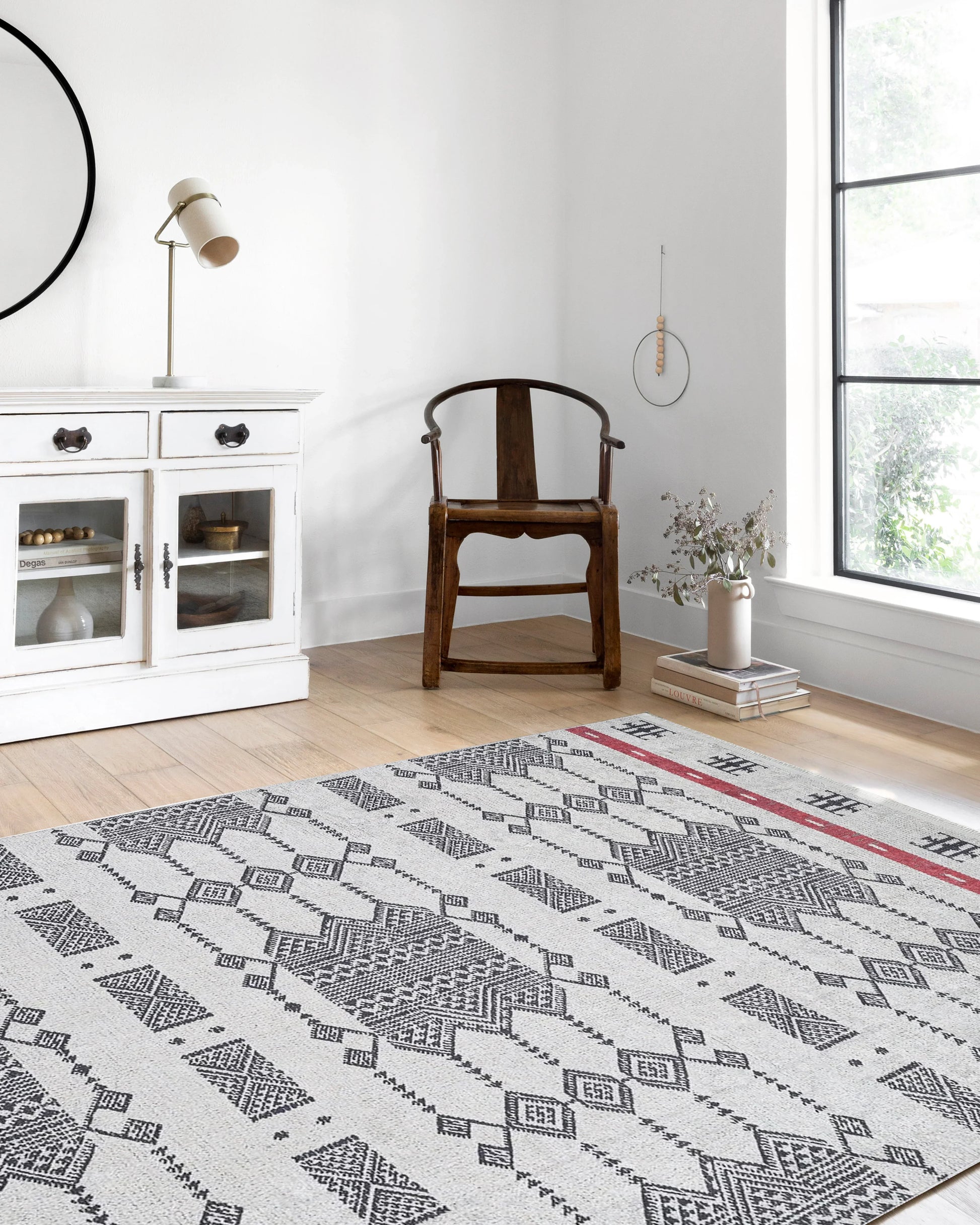 Bohem Geometrik Yazlık Halı