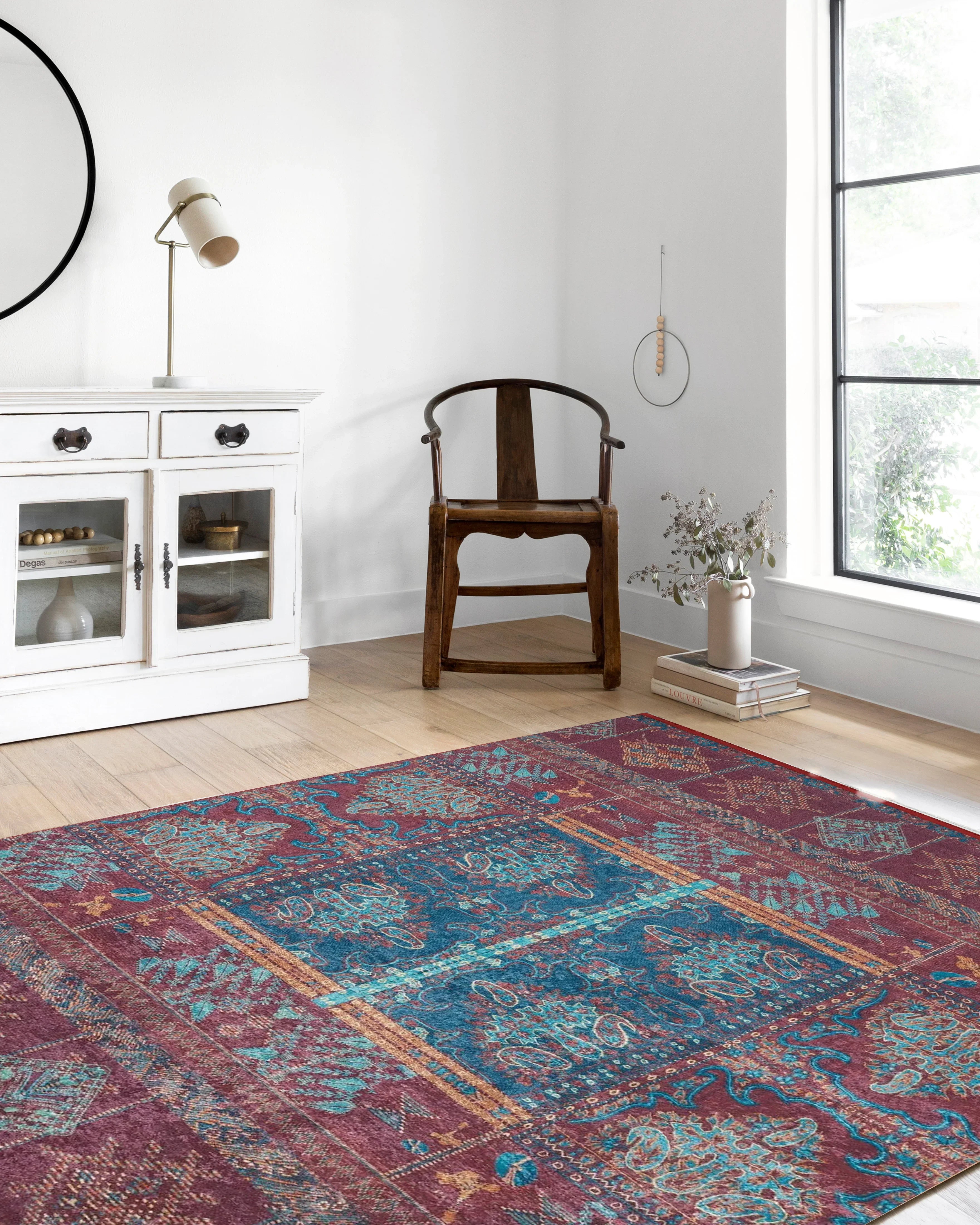 Benzersiz Kırmızı Anadolu Halı