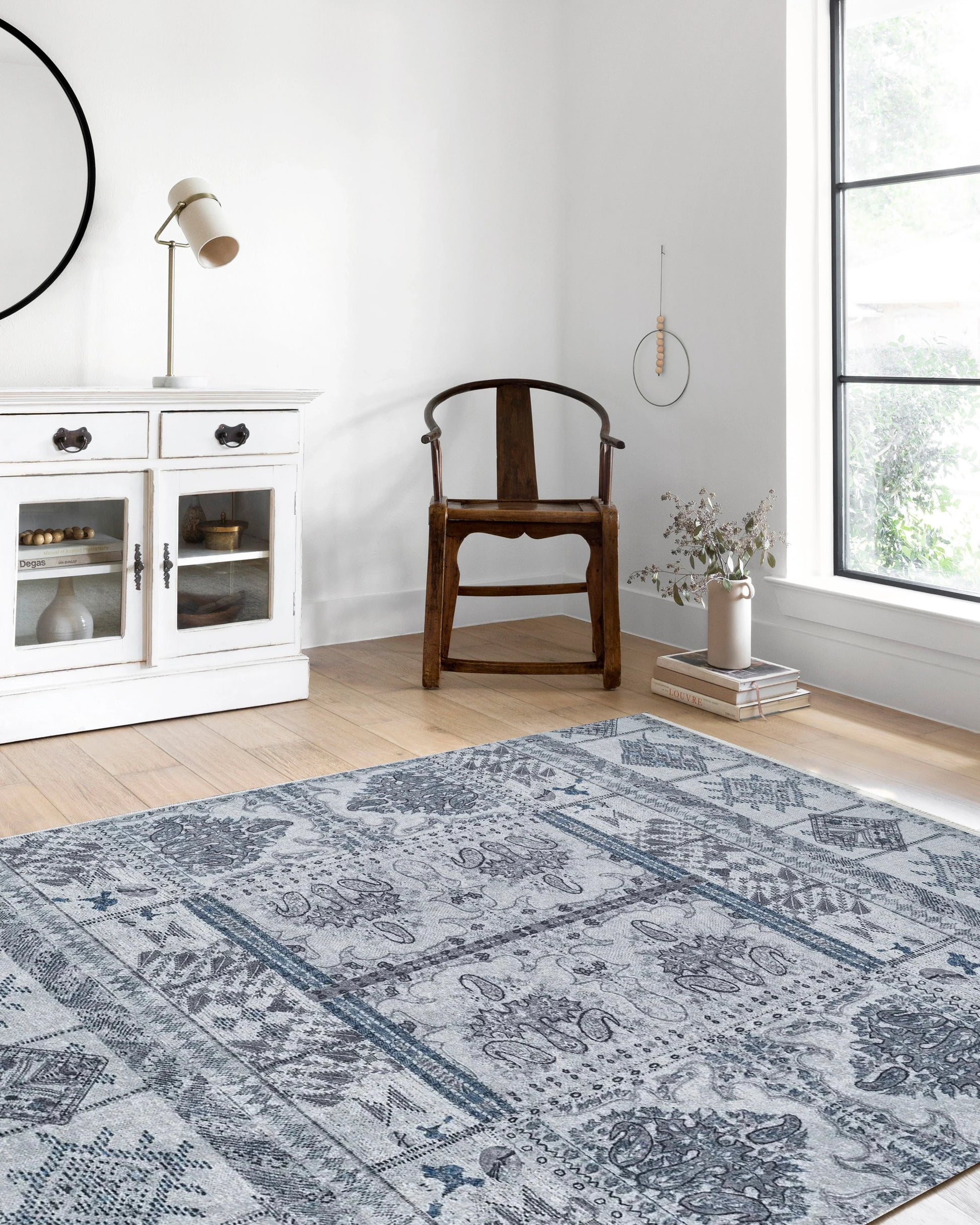 Benzersiz Gri Anadolu Halı