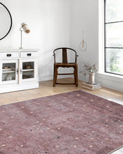 Kırmızı Kahverengi Uşak Desenli Kilim Halı - Pera Halı