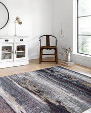 Siyah Kahverengi Modern Halı