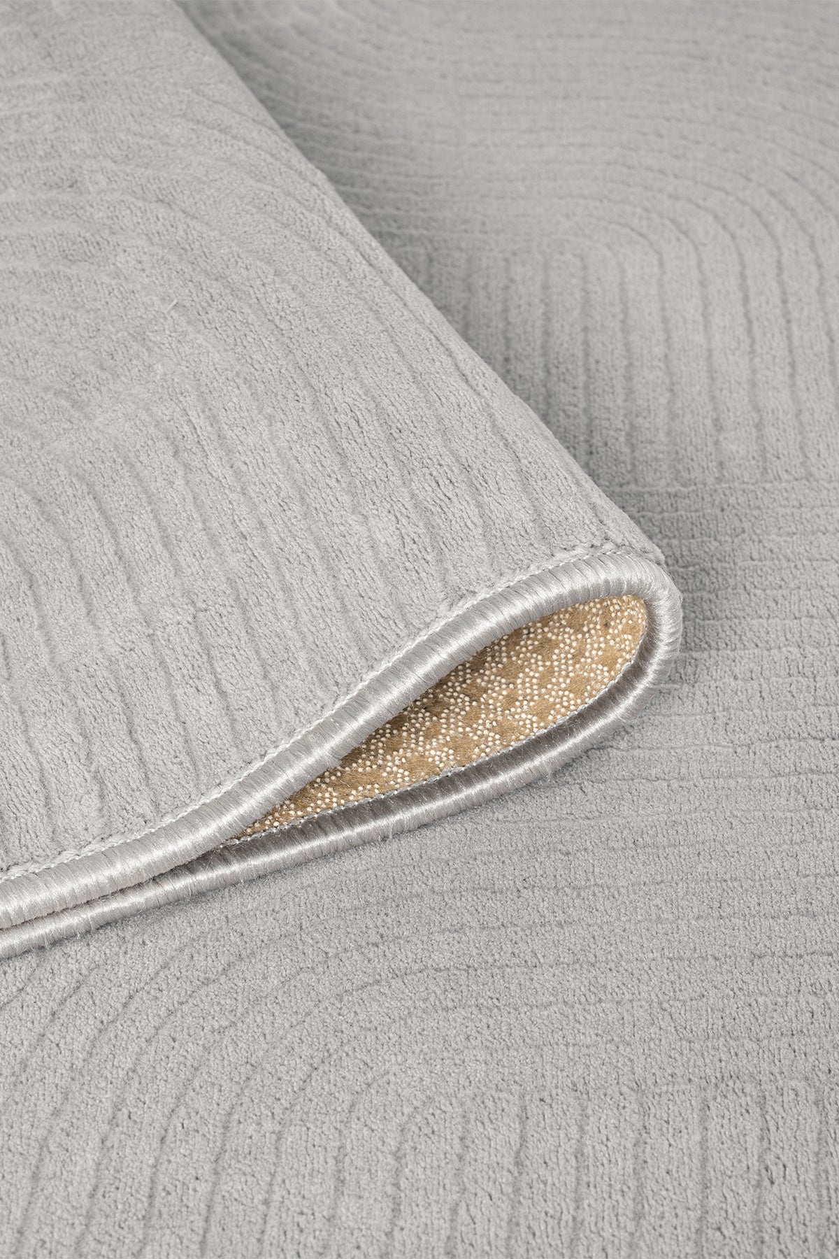 Light Gray Modern Non-Slip Based Short Pile Washable Carpet