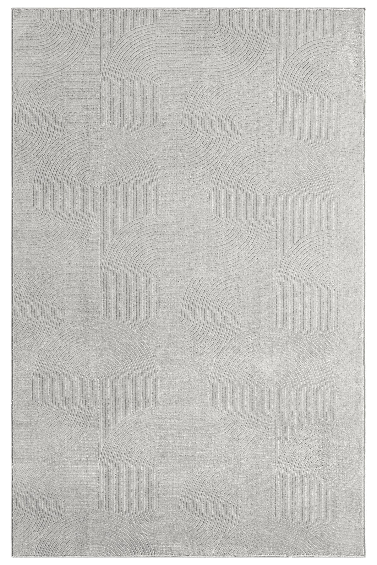 Light Gray Modern Non-Slip Based Short Pile Washable Carpet