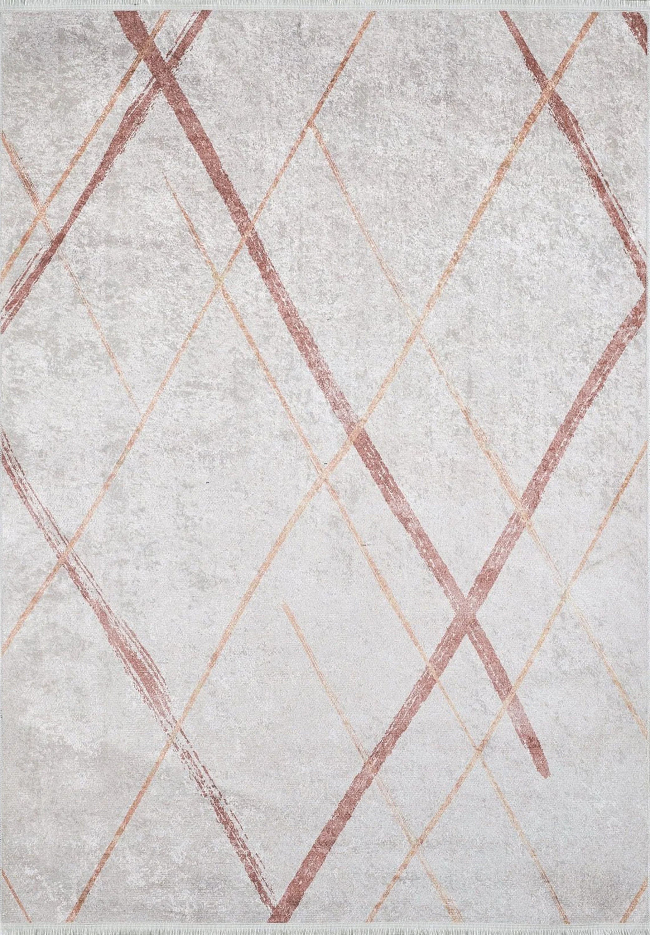 Beyaz Fas Tarzı Kilim Halı