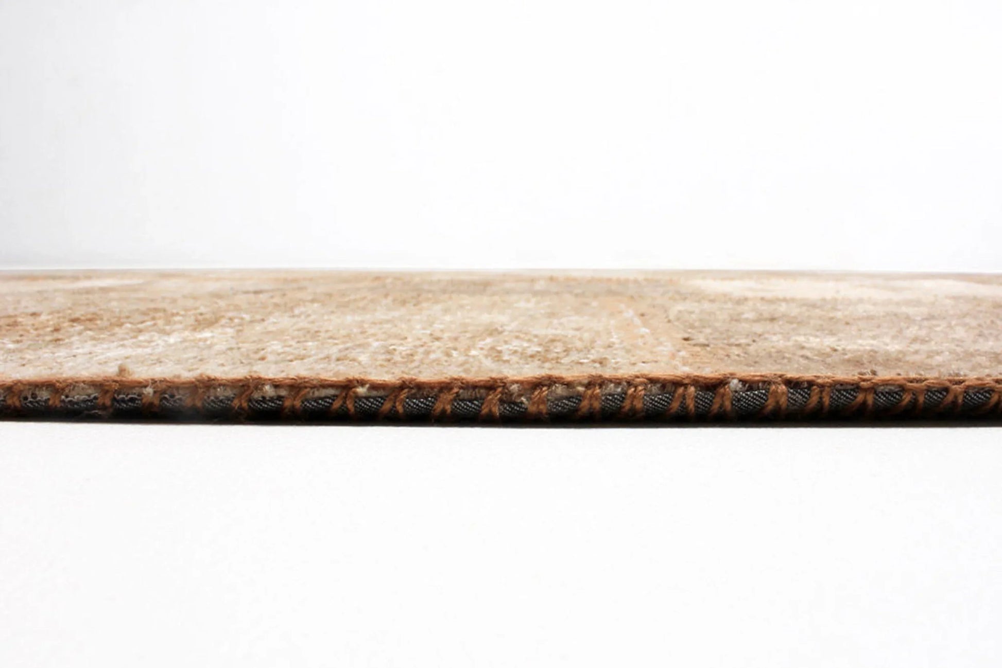 Eskitme Patchwork Açık Kahverengi Halı