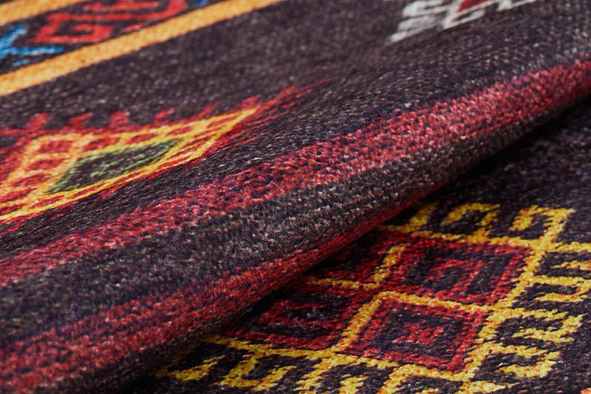 Uşak Koyu Kahverengi Kilim Halısı - Pera Halı