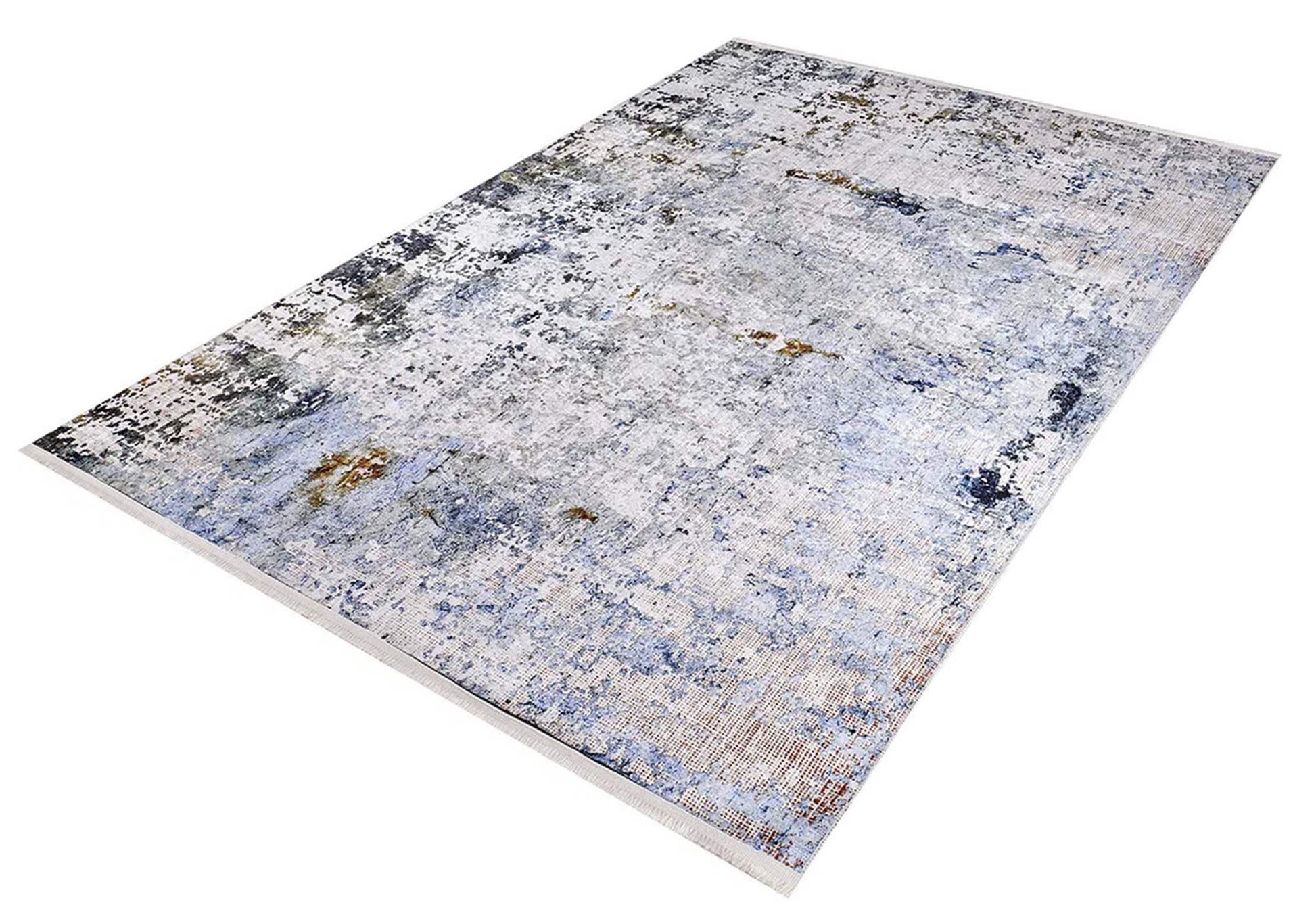Abstract Desenli Gri Renkli Modern Halı - Pera Halı