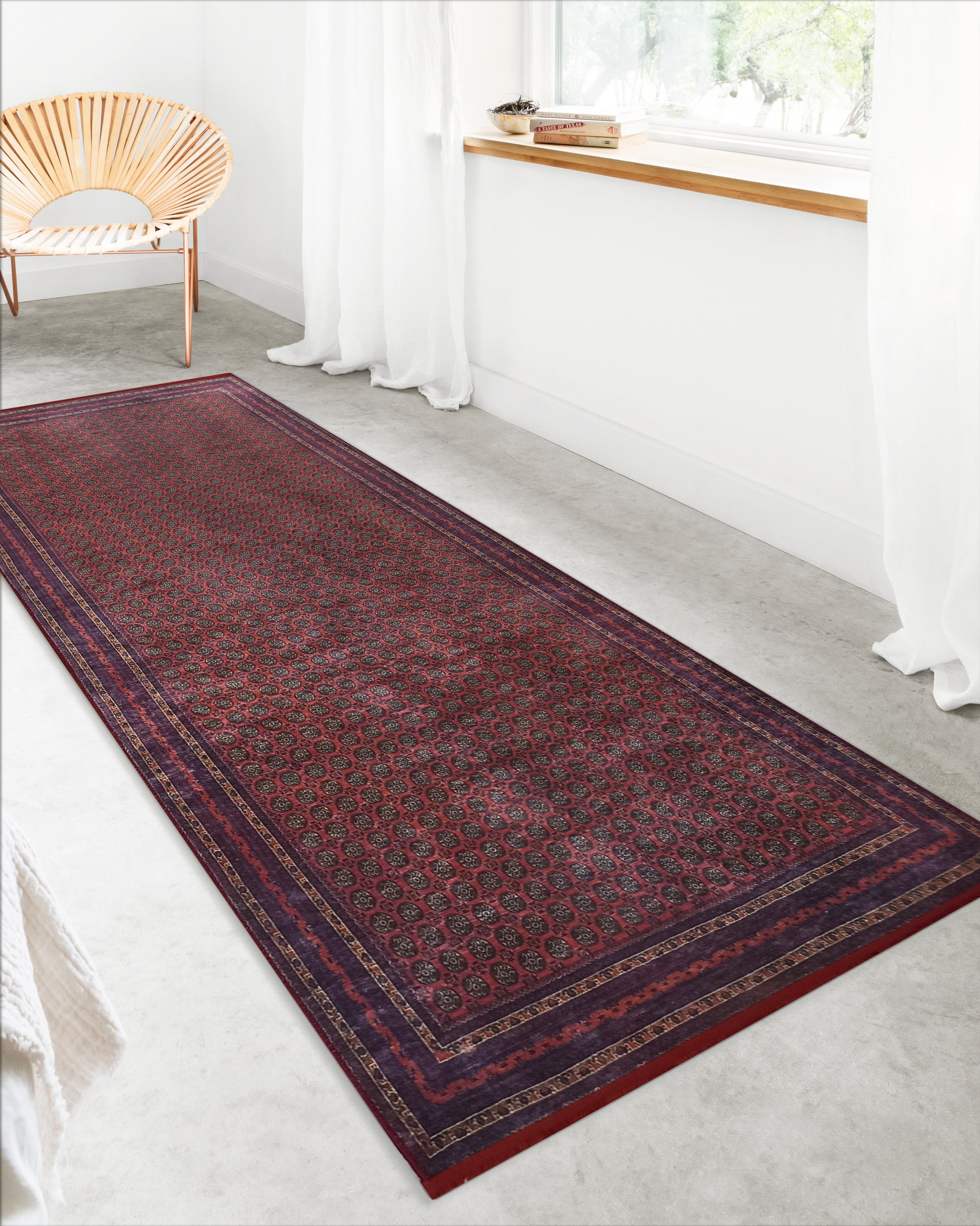 Kırmızı Vintage Kilim Halı - Pera Halı