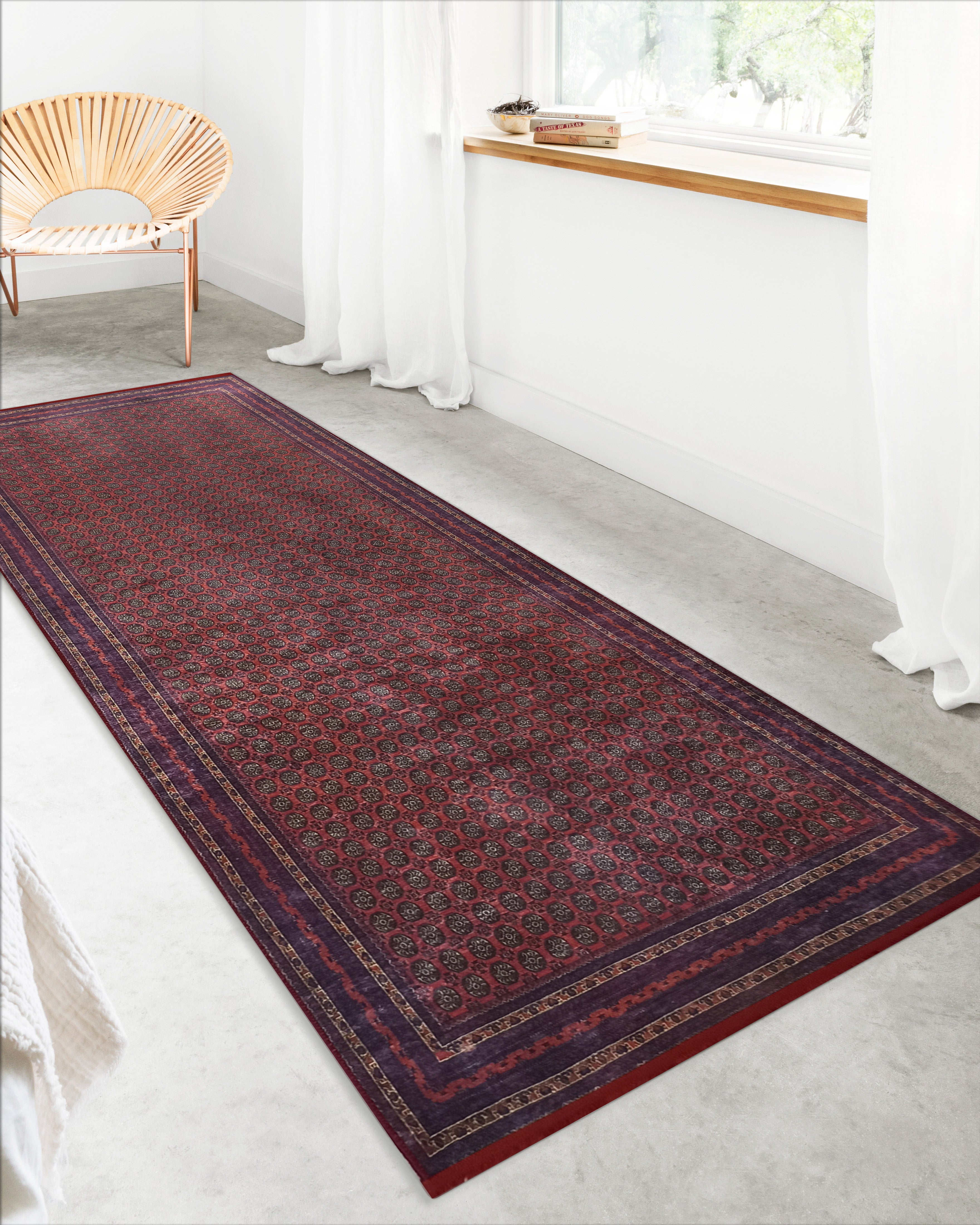Kırmızı Vintage Kilim Halı - Pera Halı