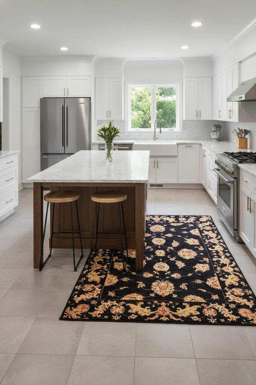 Karabağ Azerbaycan Siyah Halı