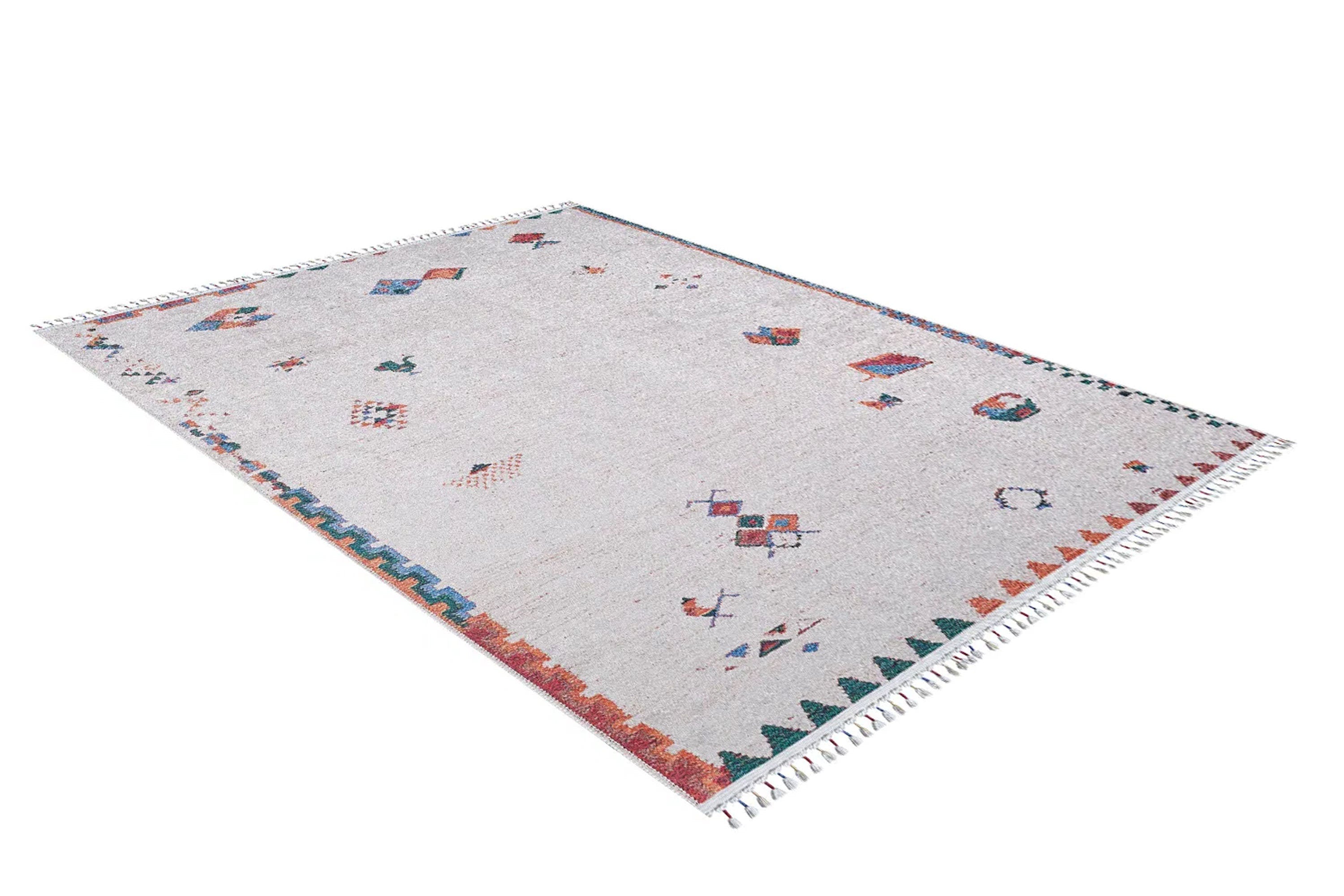 Beyaz Fildişi Kilim Halı - Pera Halı