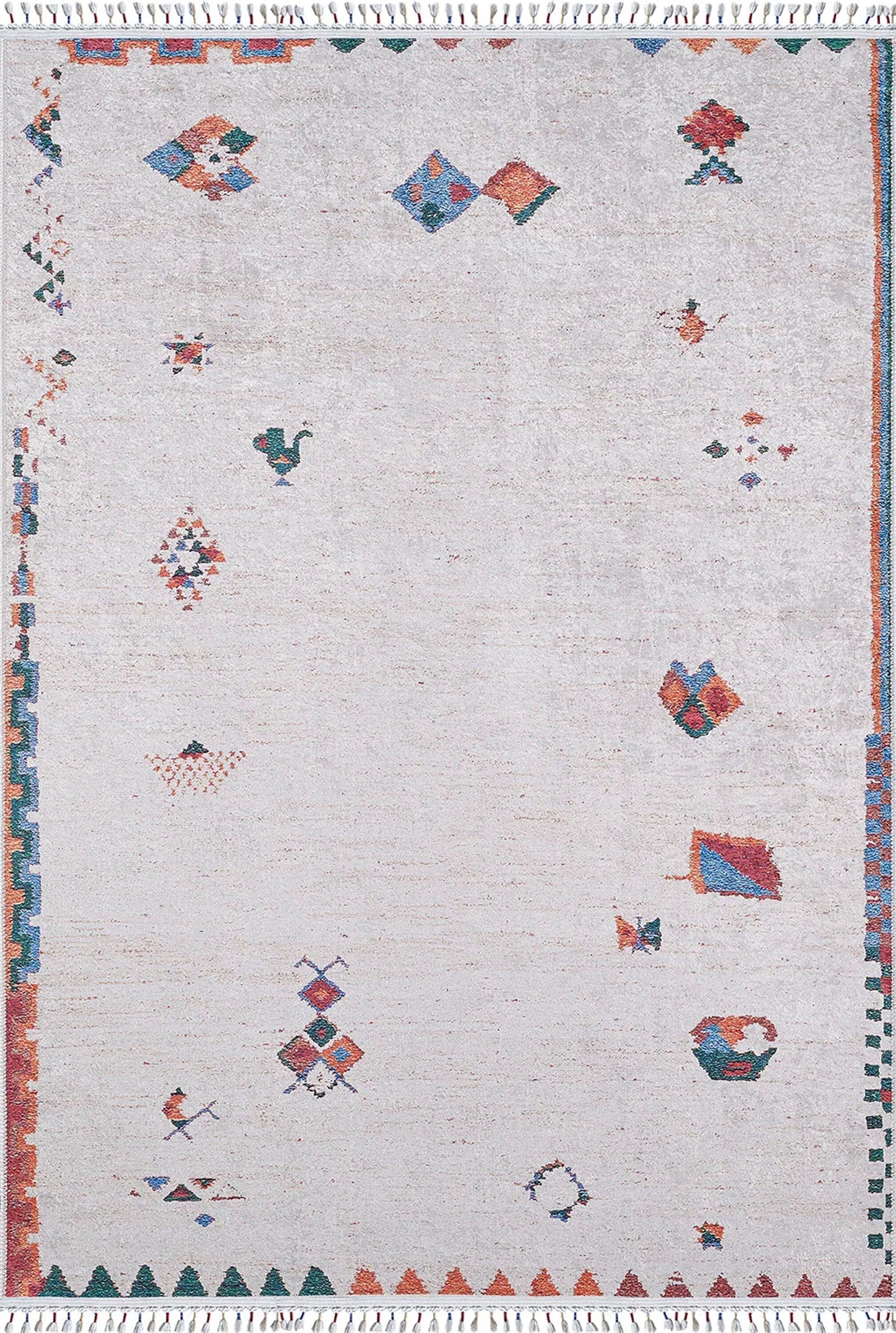 Beyaz Fildişi Kilim Halı - Pera Halı