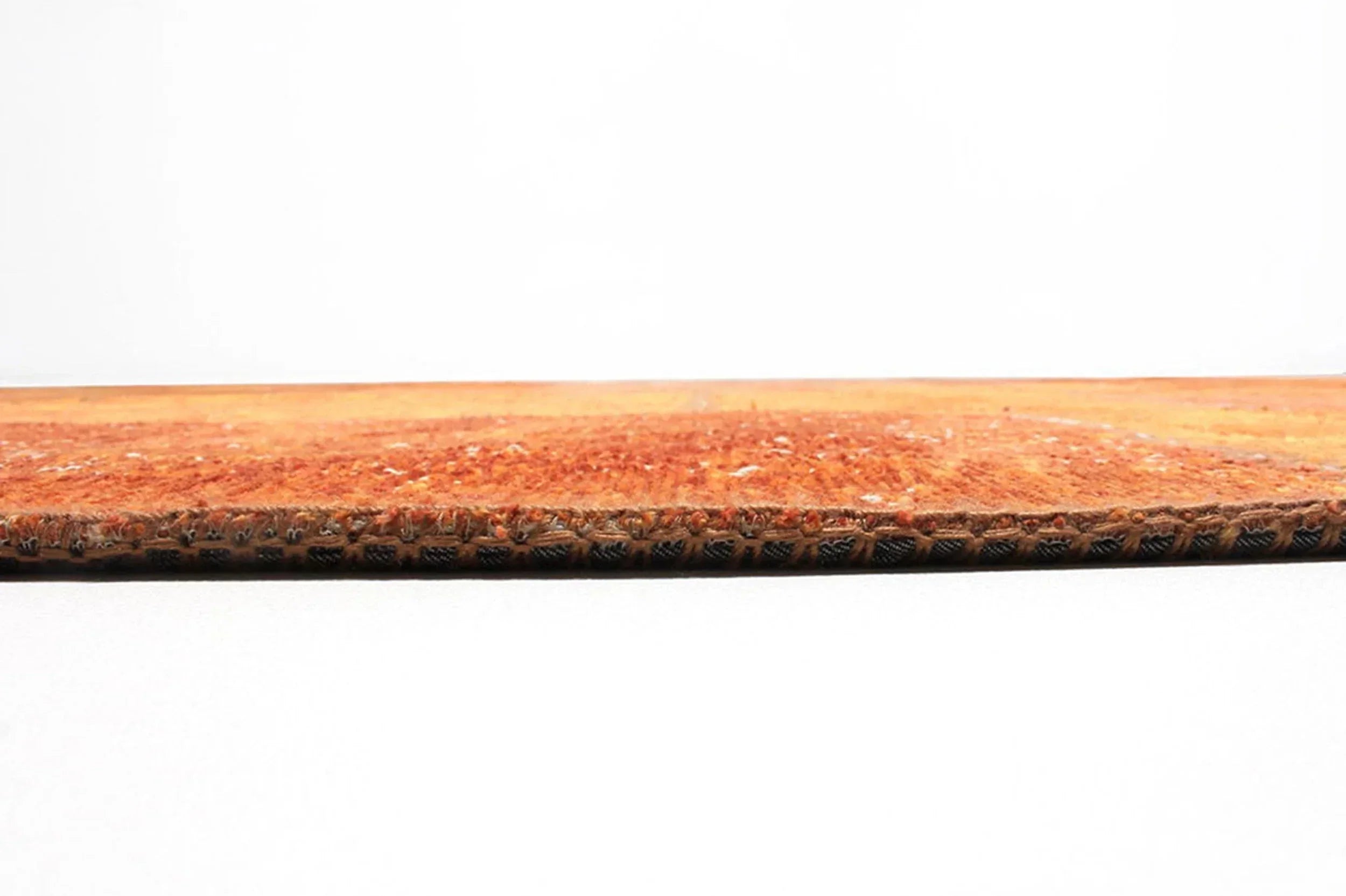 Eskitme Patchwork Turuncu Halı