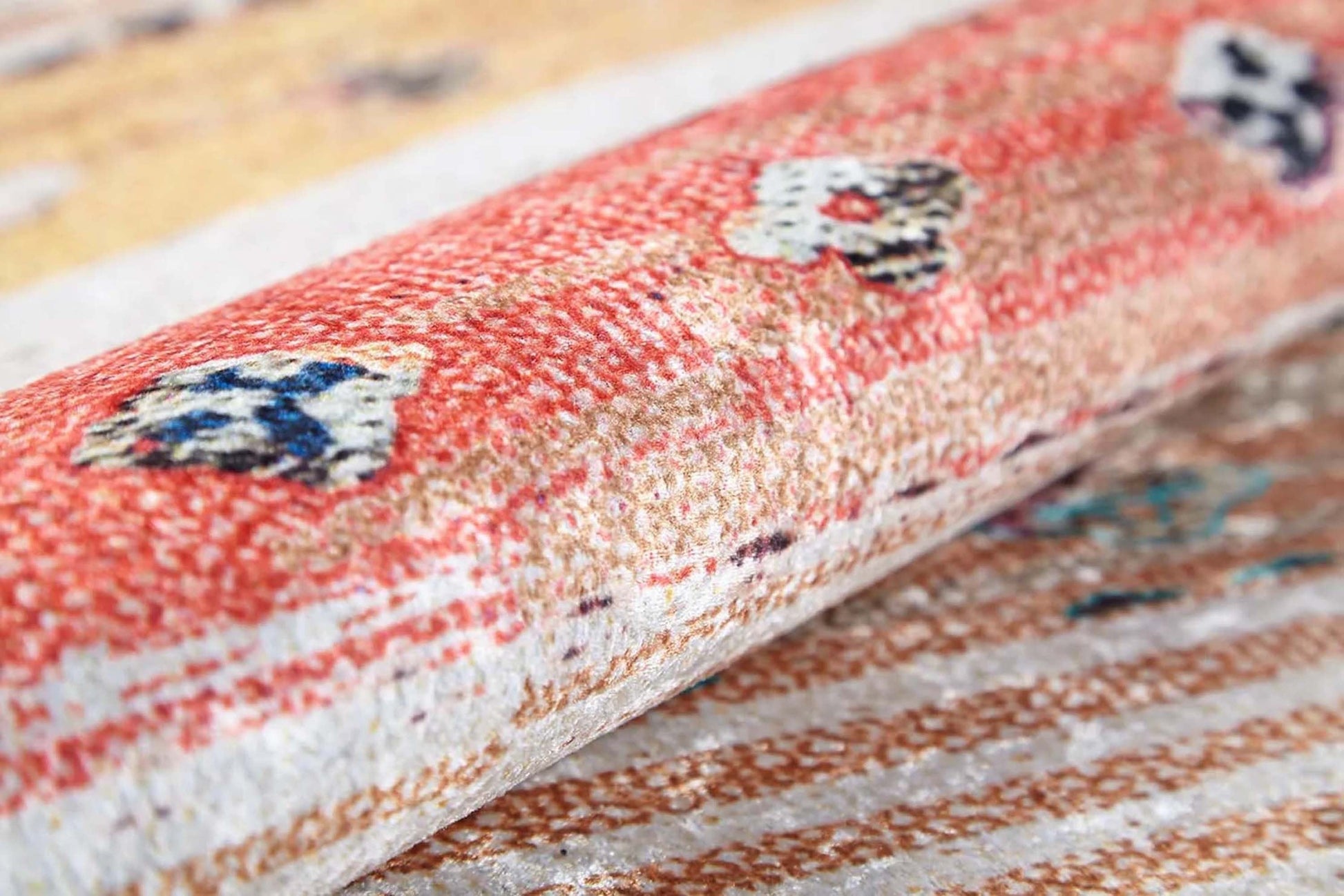 Boho Renkli Çocuk Odası Halısı - Pera Halı