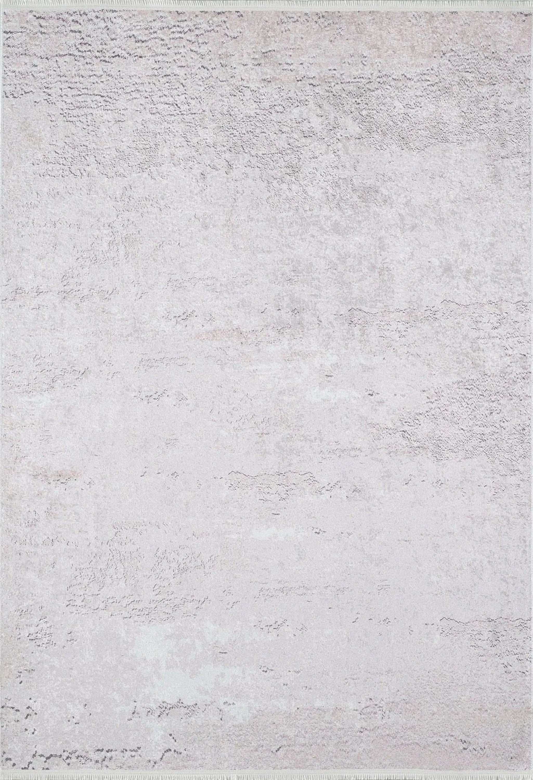 Soft Gri Bej Eskitme Desenli Halı