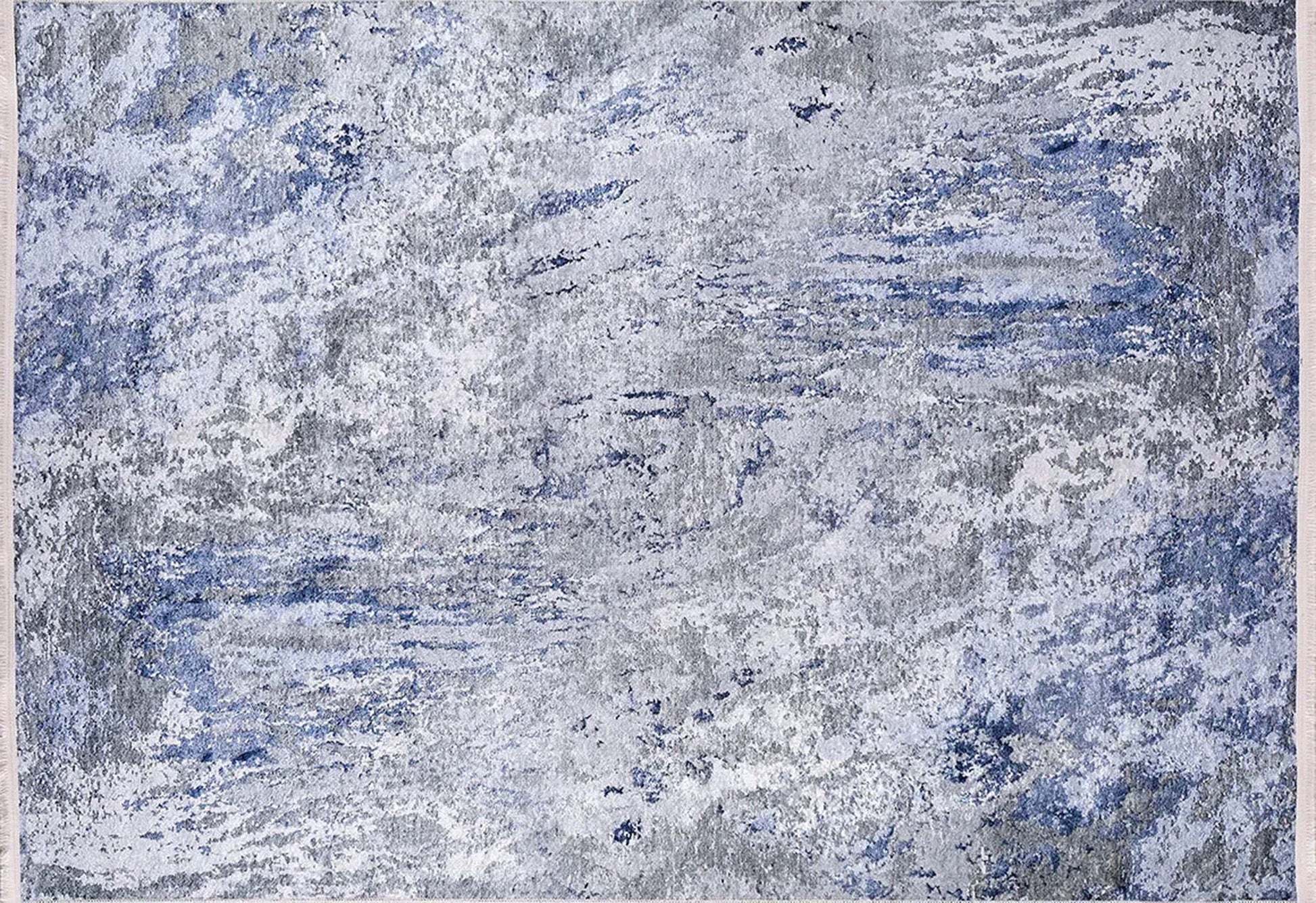 Mavi Gri Modern Halı - Pera Halı