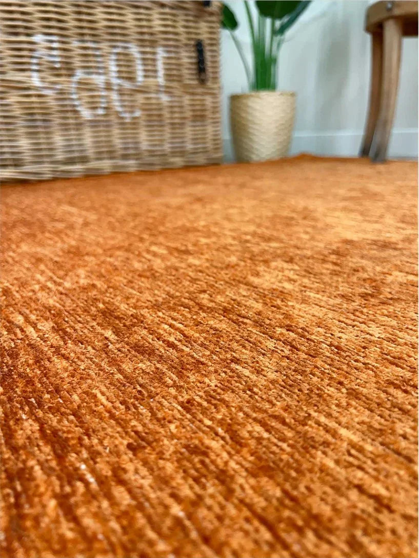 Turuncu Düz Yıkanabilir Antibakteriyel Halı