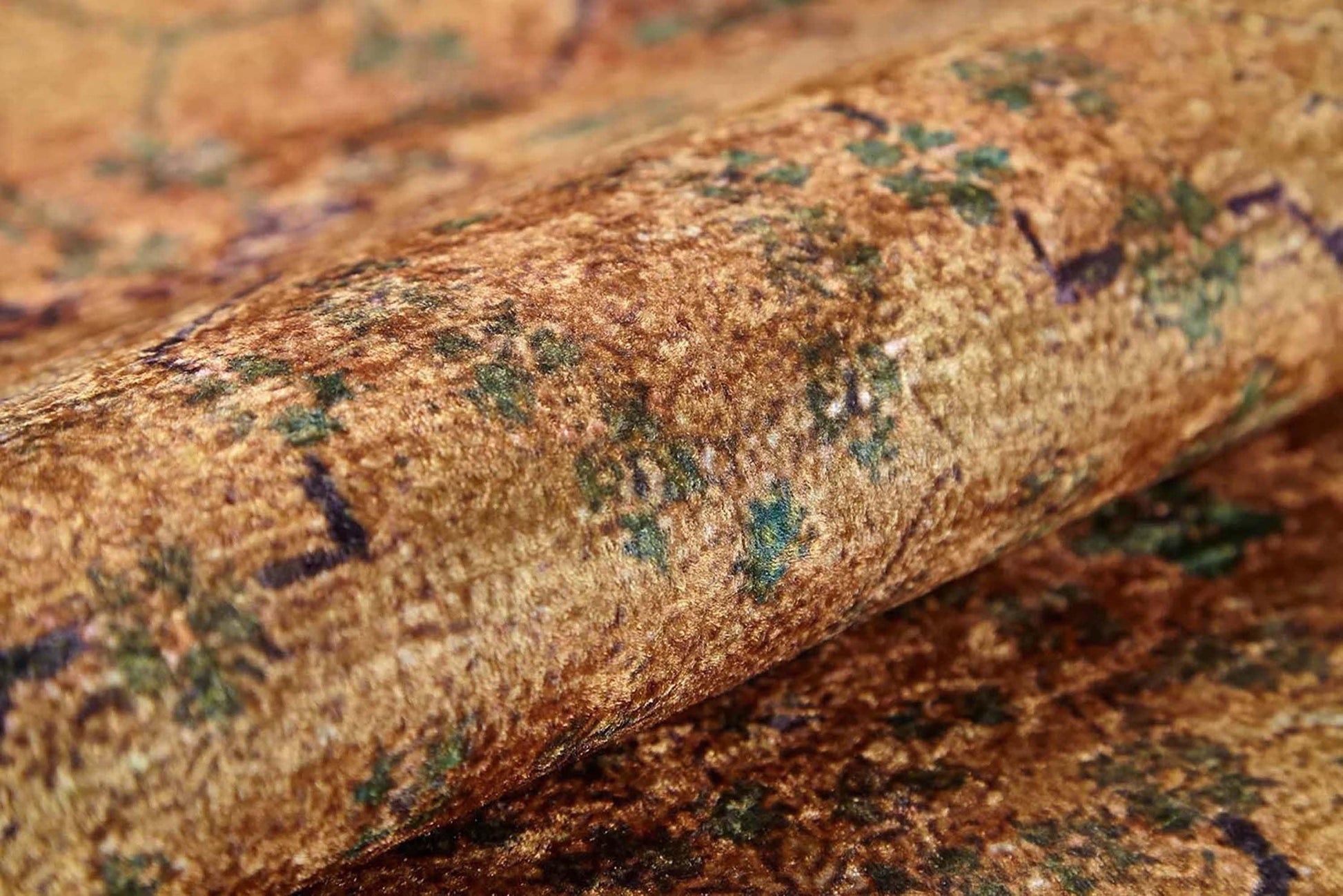 Anadolu Uşak Sarı Kahverengi Halı