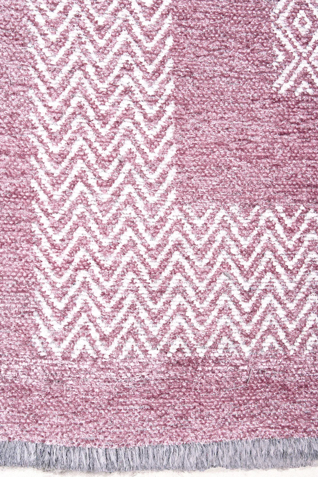 Pembe Modern Yıkanabilir Antibakteriyel Salon Halısı