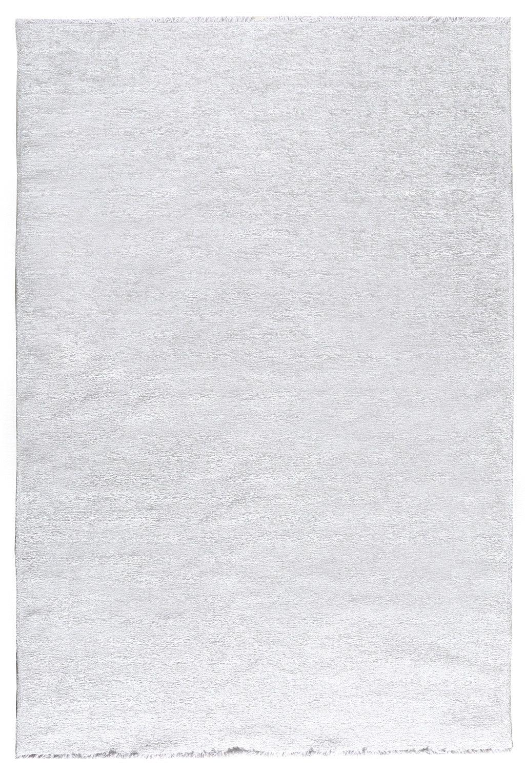 Gümüş Modern Düz Yıkanabilir Antibakteriyel Halı