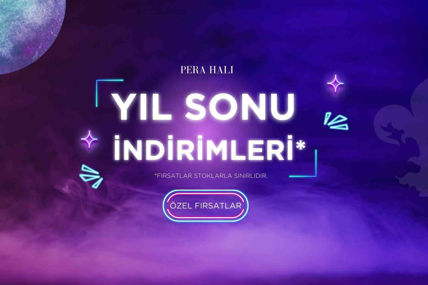 Yıl Sonu İndirimleri - Pera Halı