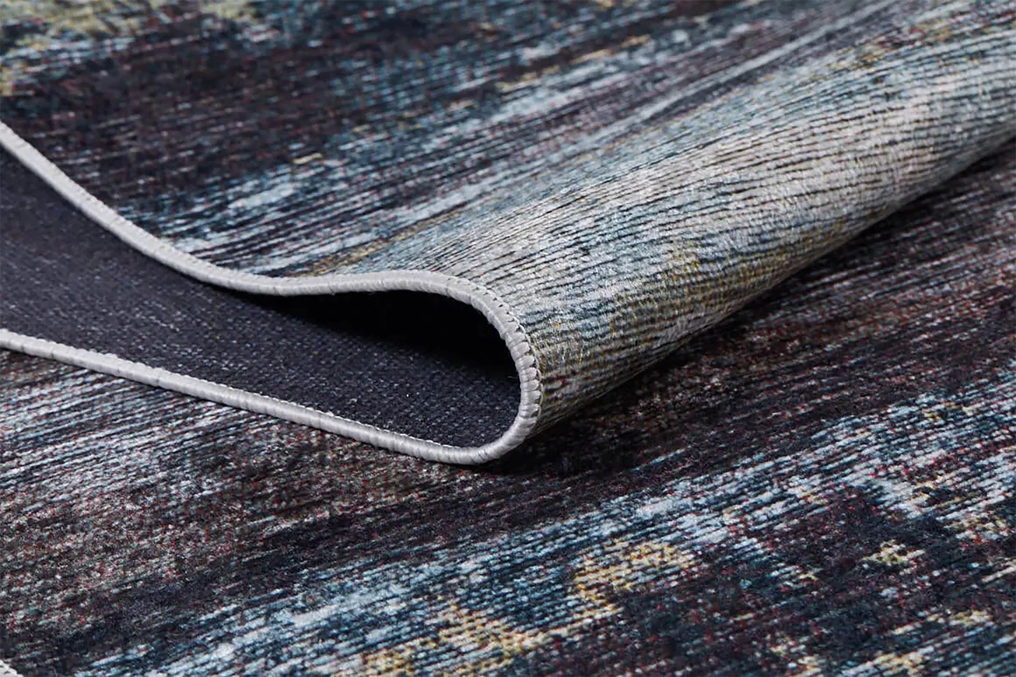 Siyah Kahverengi Modern Halı