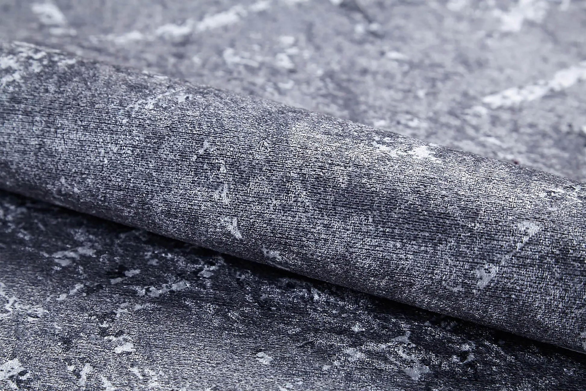 Gri Geometrik Antika Benzersiz Vintage Halı