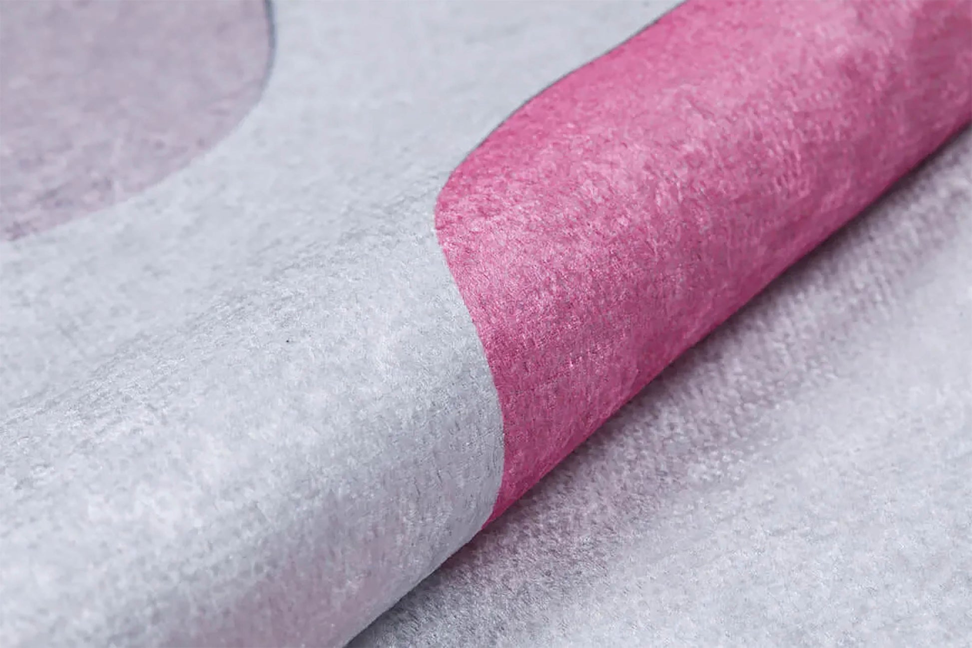 Kalp Desenli Pembe Çocuk Halısı - Pera Halı