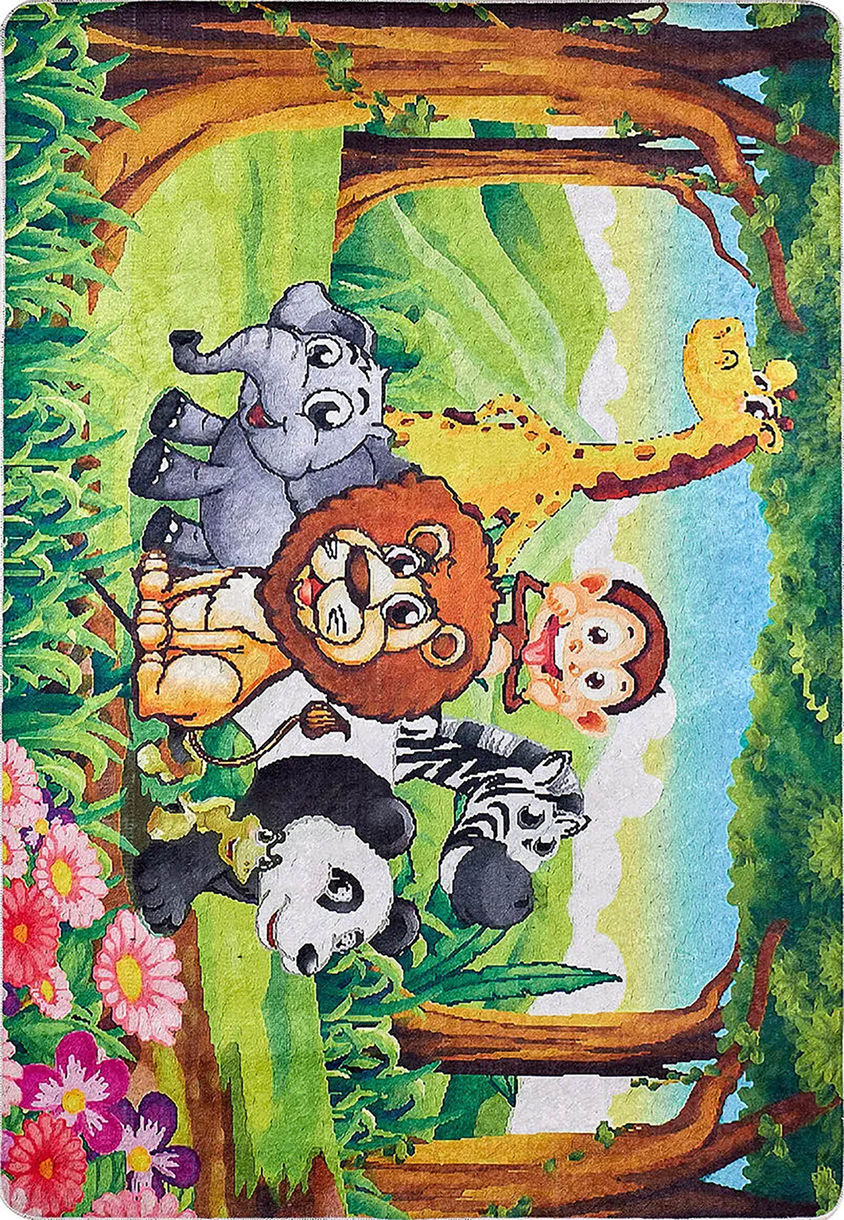 Traffic Themed Children's Rug