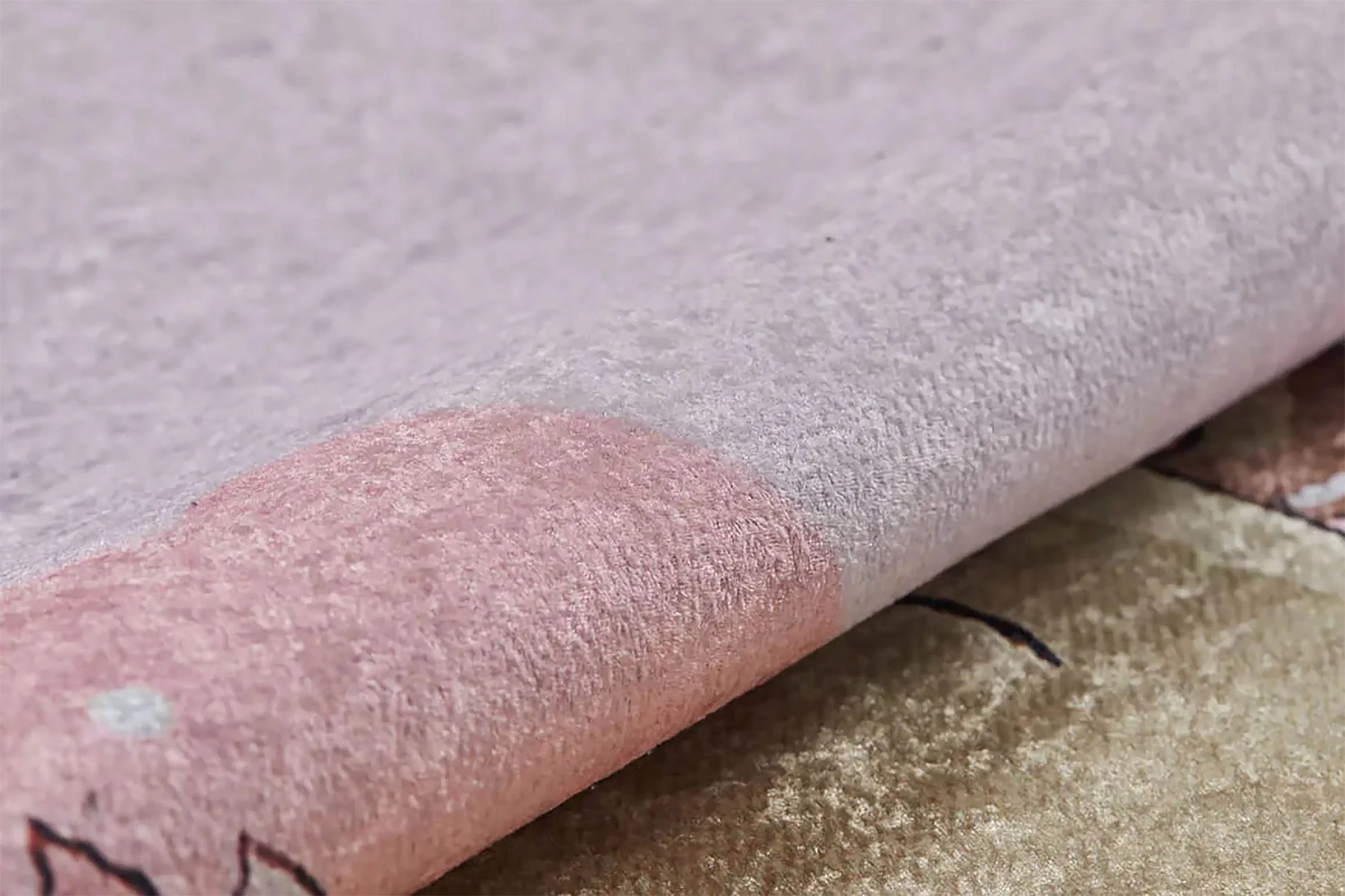 Sallanan Ayıcık Pembe Çocuk Halısı