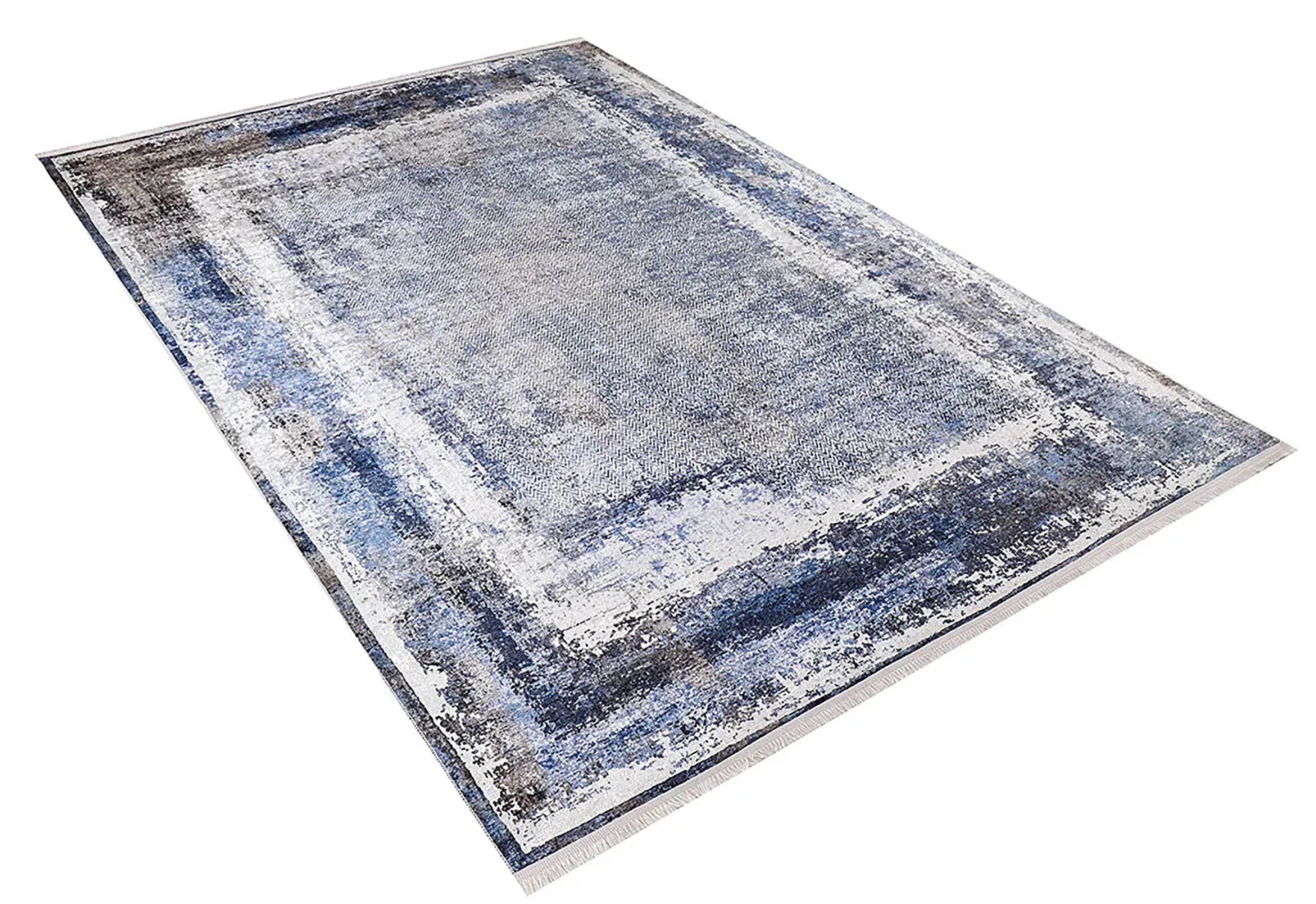 Braunbeiger geometrischer antiker Art Deco Teppich