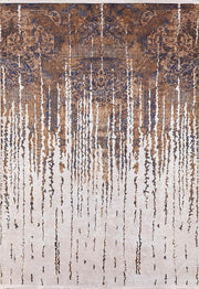 Kahve Bej Modern Halı