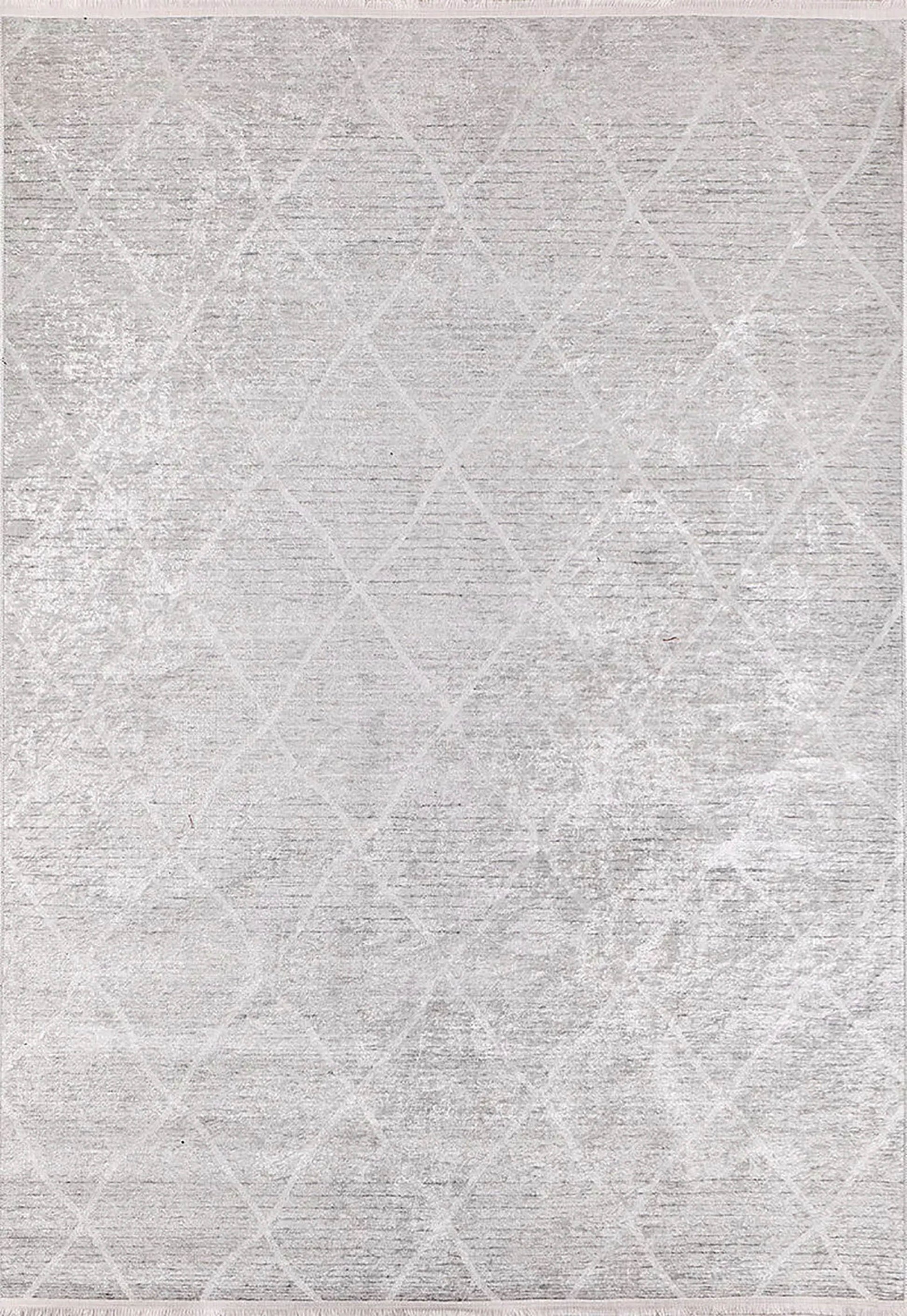Fas Krem Geometrik Modern Halı - Pera Halı
