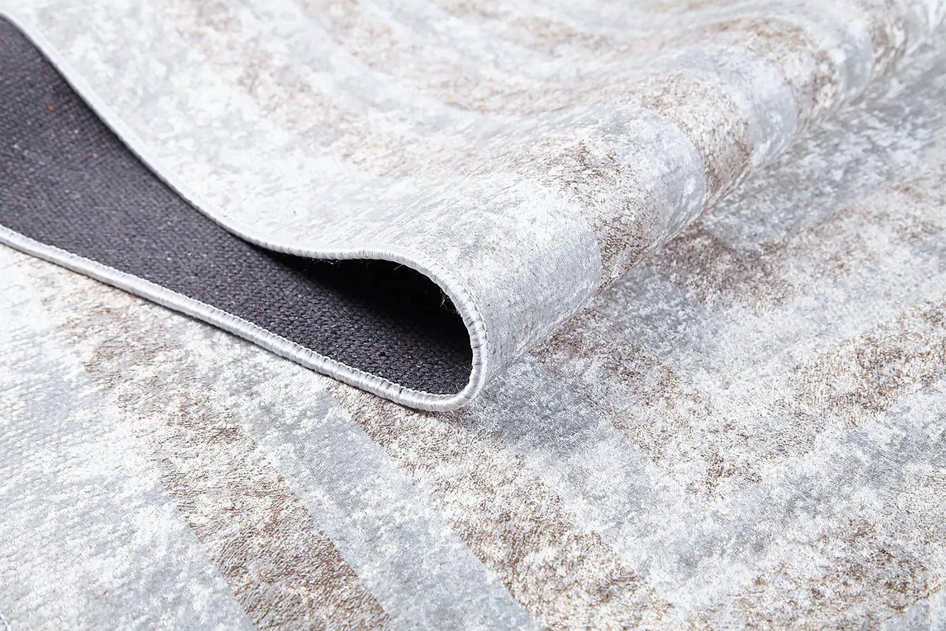 Geometrik Bej Krem Halı