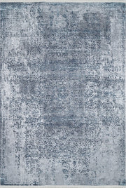 Pale Pink Cream Beige Geometric Patterned Kilim Rug
