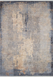 Pale Pink Cream Beige Geometric Patterned Kilim Rug