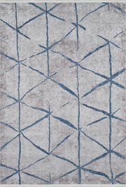 Modern Geometrik Çizgili Halı