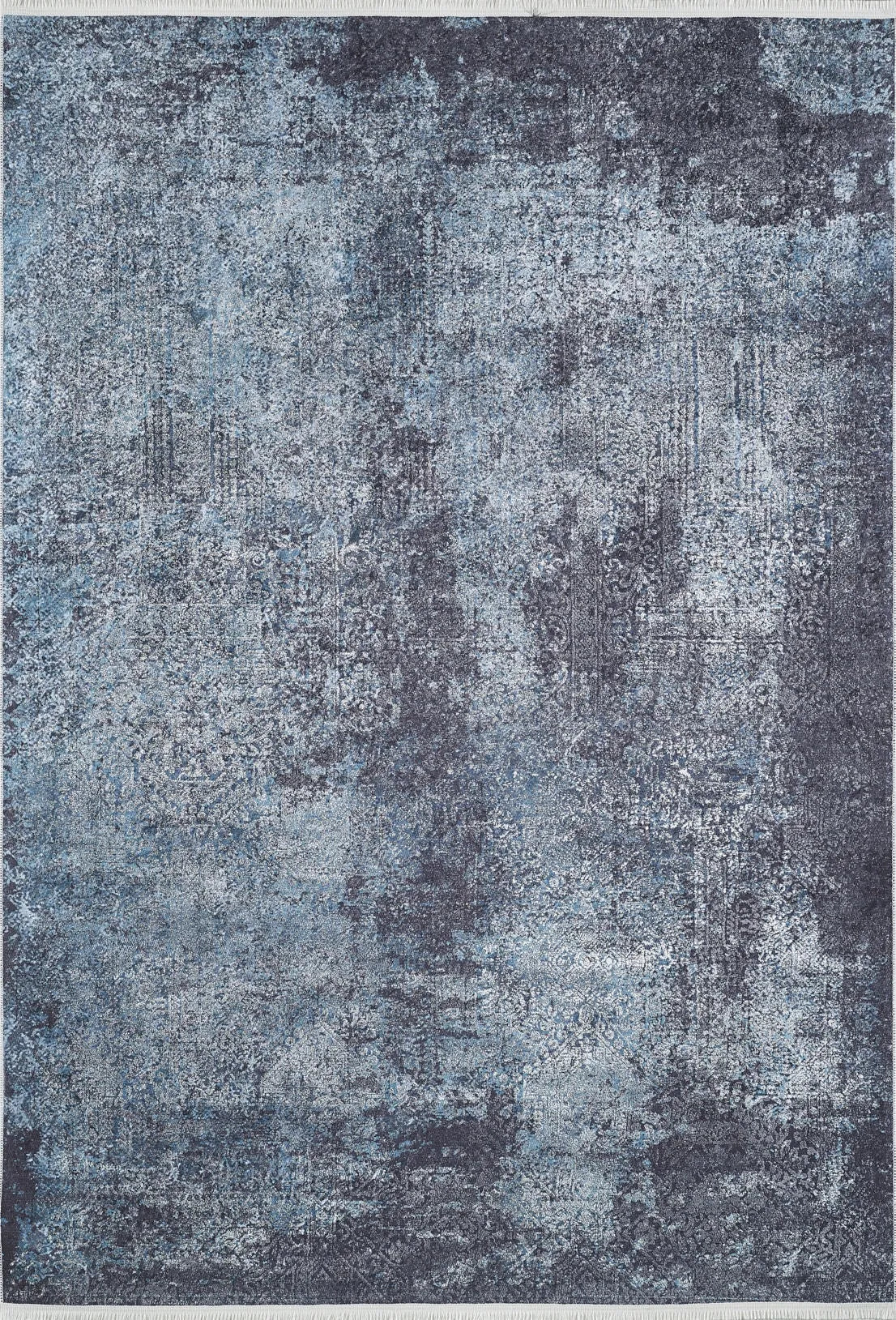 Lacivert Füme Mavi Modern Halı