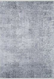 Blassrosa, cremebeige, geometrisch gemusterter Kelim-Teppich