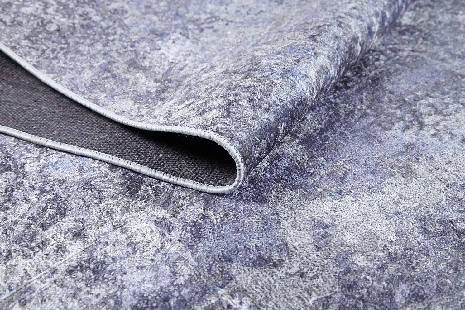 Açık Lila Gri Ton Sür Ton Modern Halı