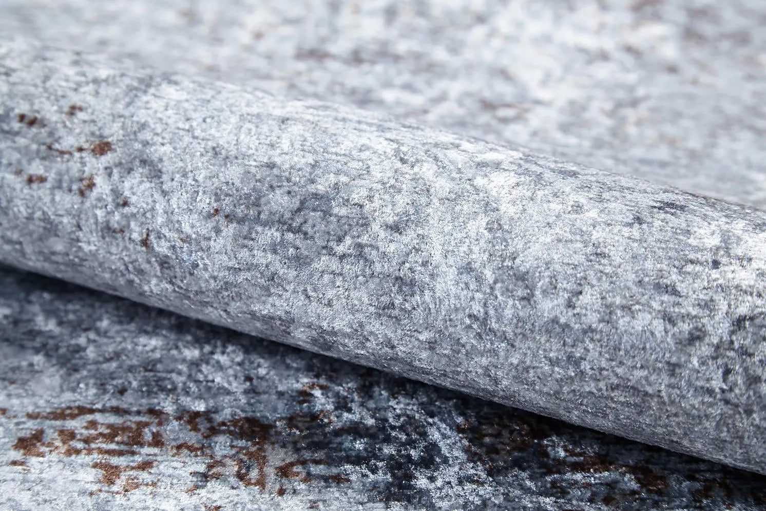 Pale Pink Cream Beige Geometric Patterned Kilim Rug