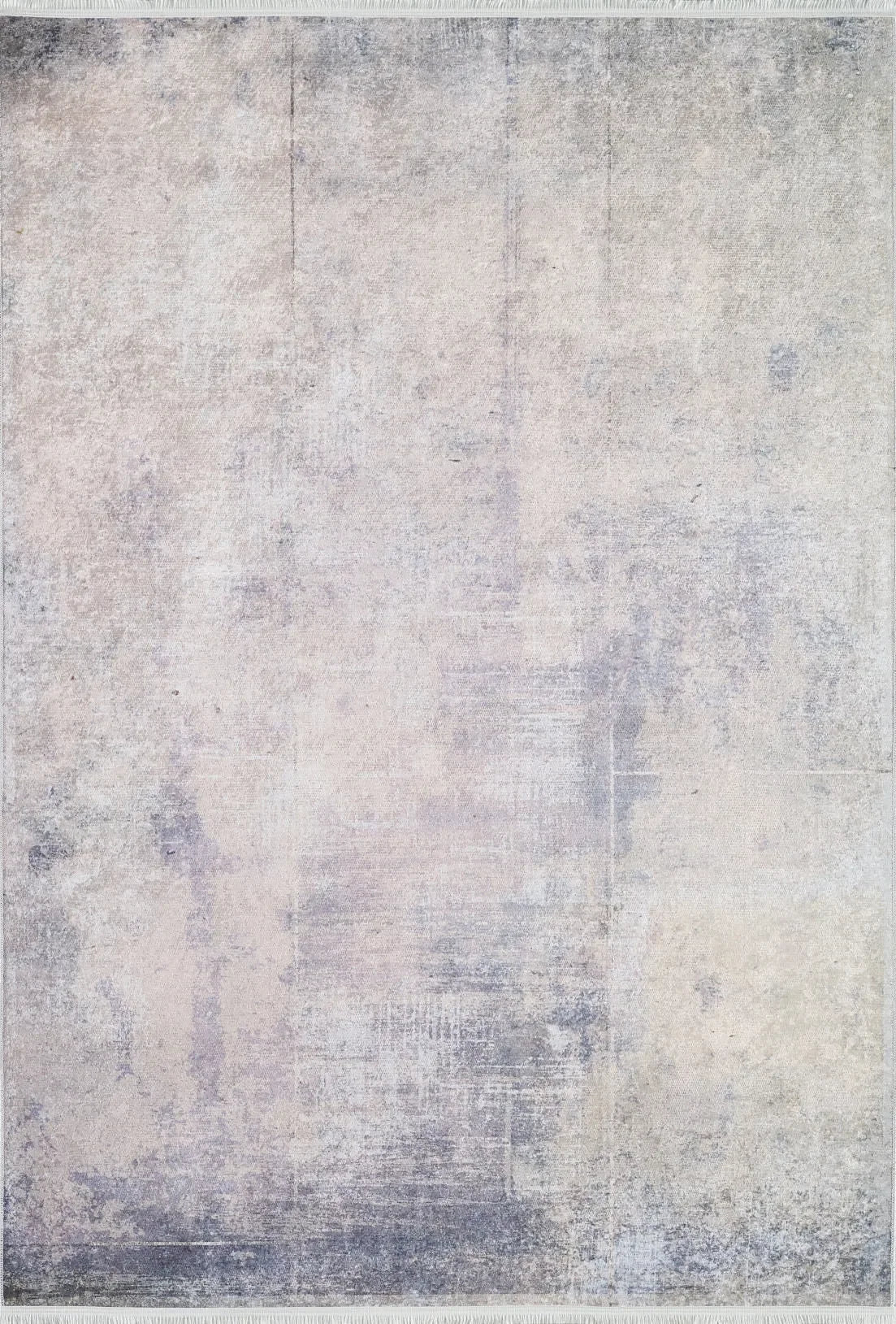 Bej Lila Gri Tonlarda Modern Yıkanabilir Halı