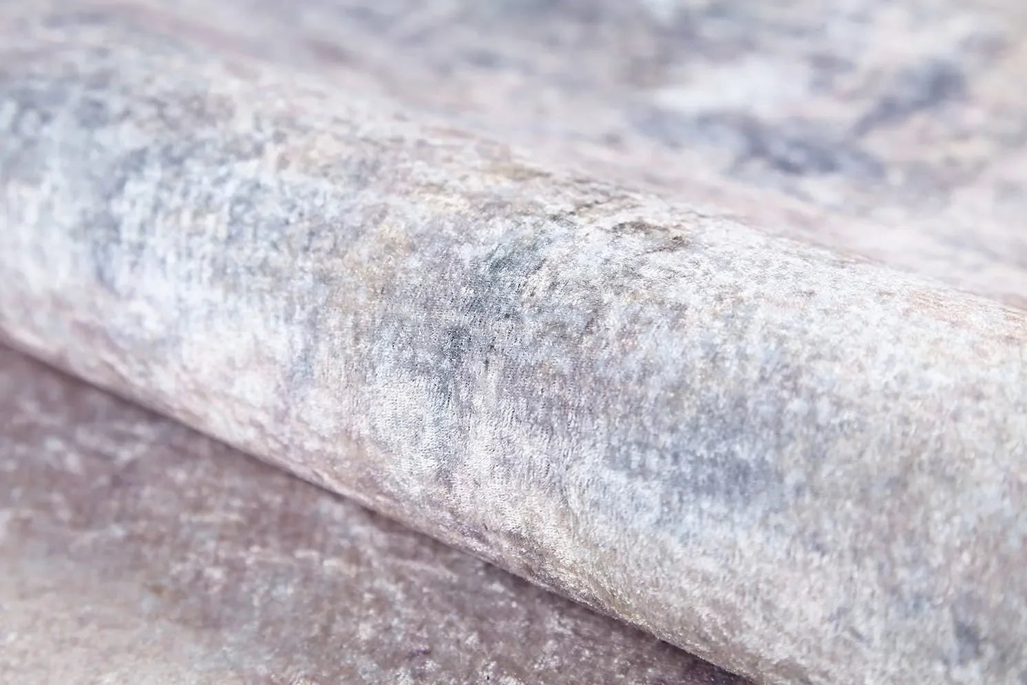 Bej Lila Gri Tonlarda Modern Yıkanabilir Halı