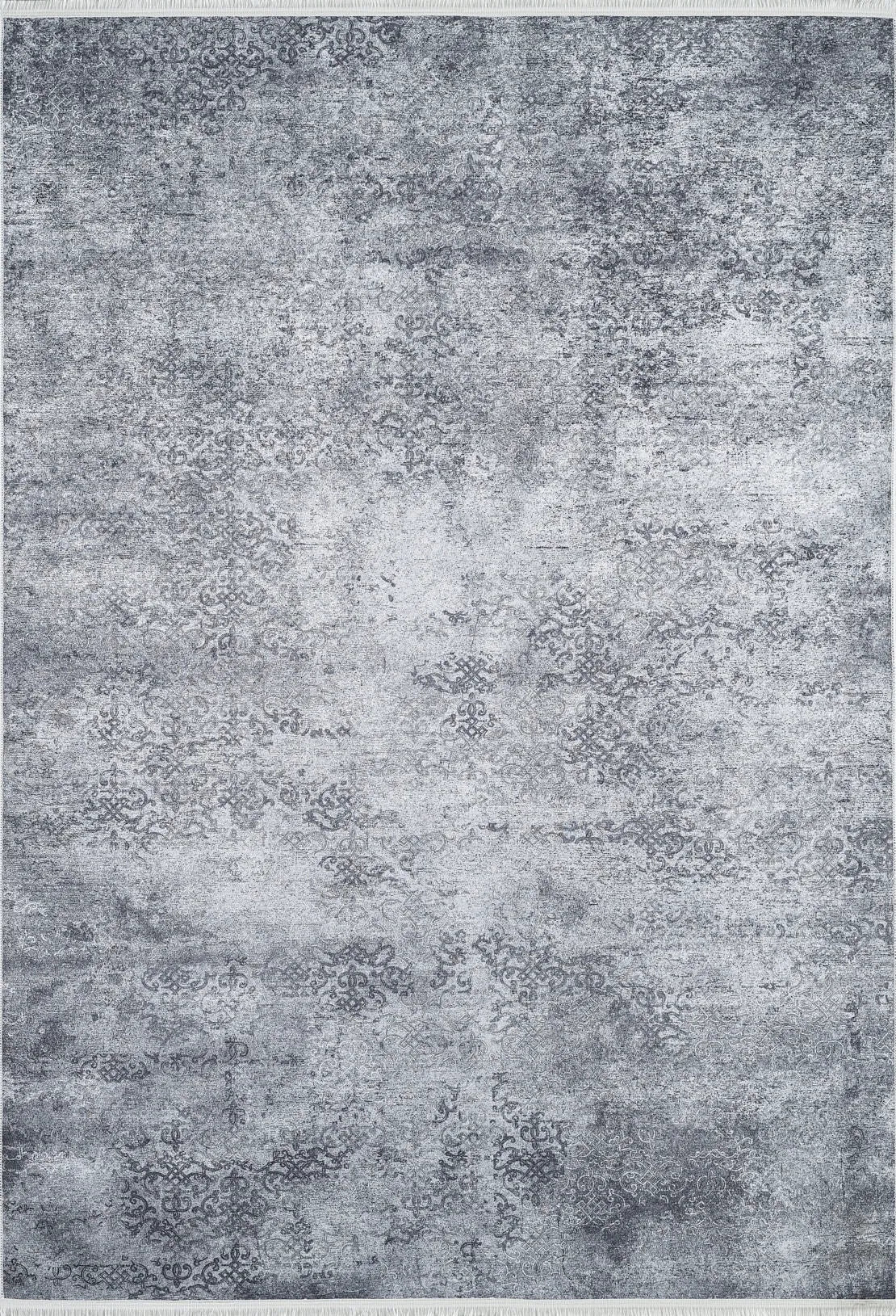 Pale Pink Cream Beige Geometric Patterned Kilim Rug